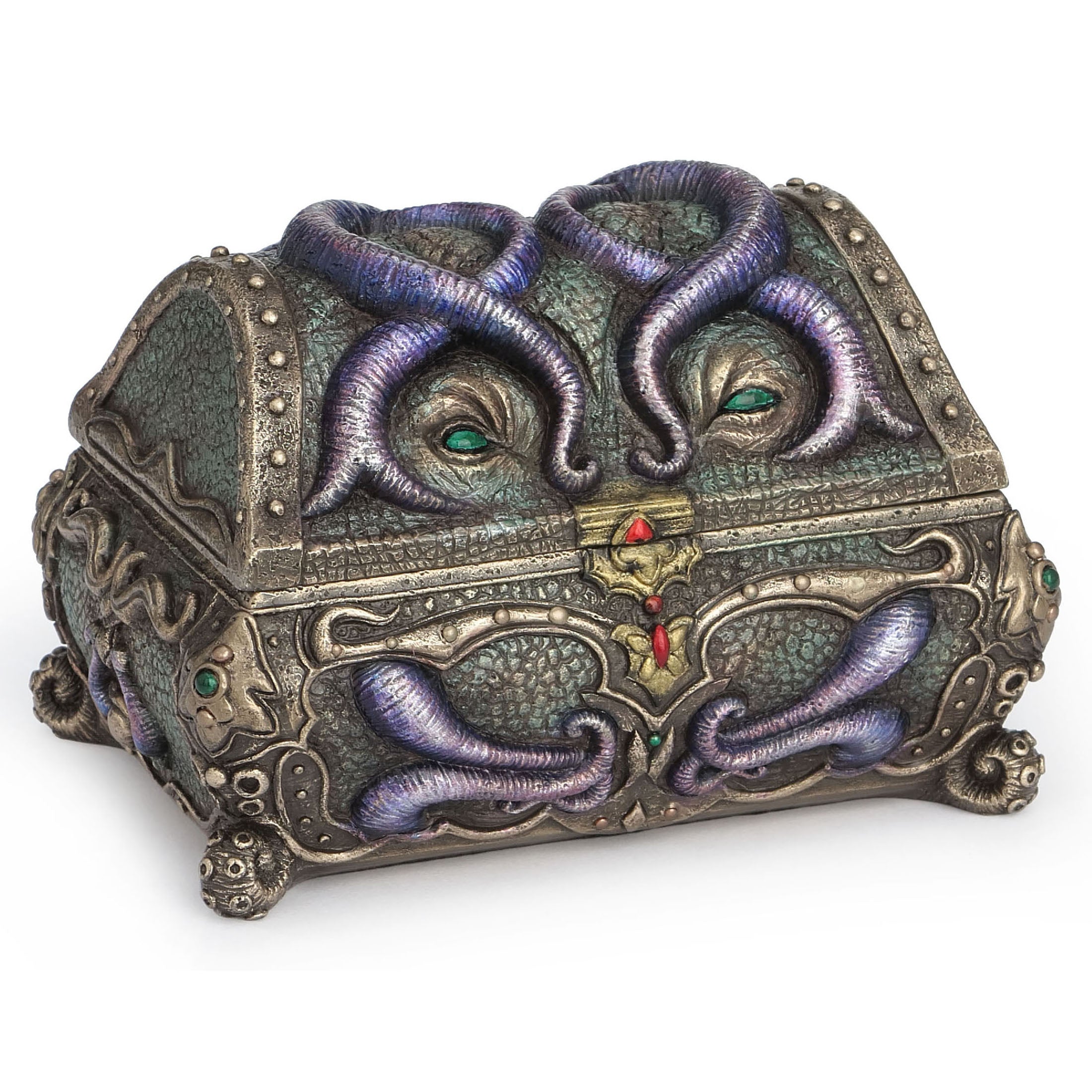 Octopus Mimic Chest Tabletop Dice Storage Box
