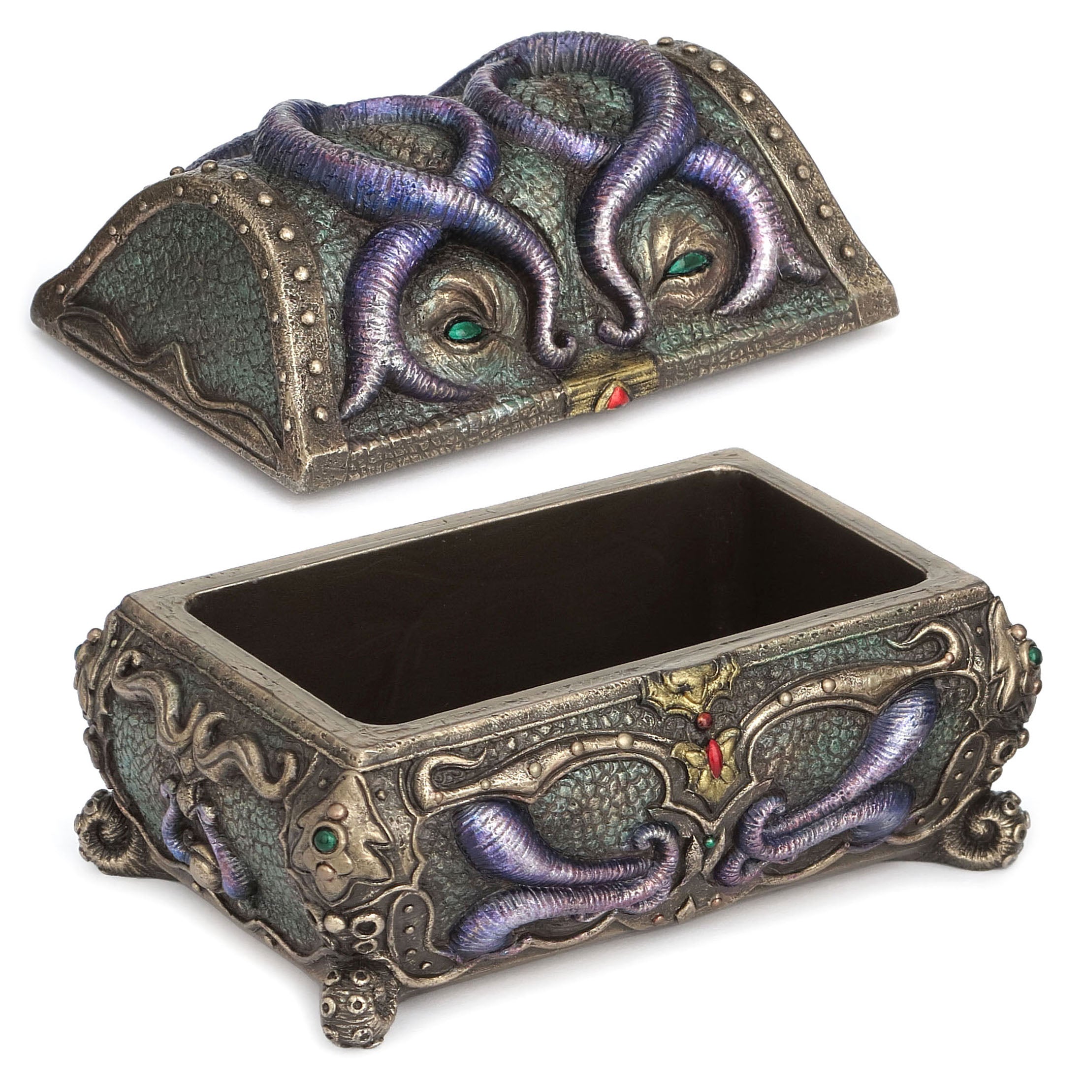 Octopus Mimic Chest Tabletop Dice Storage Box