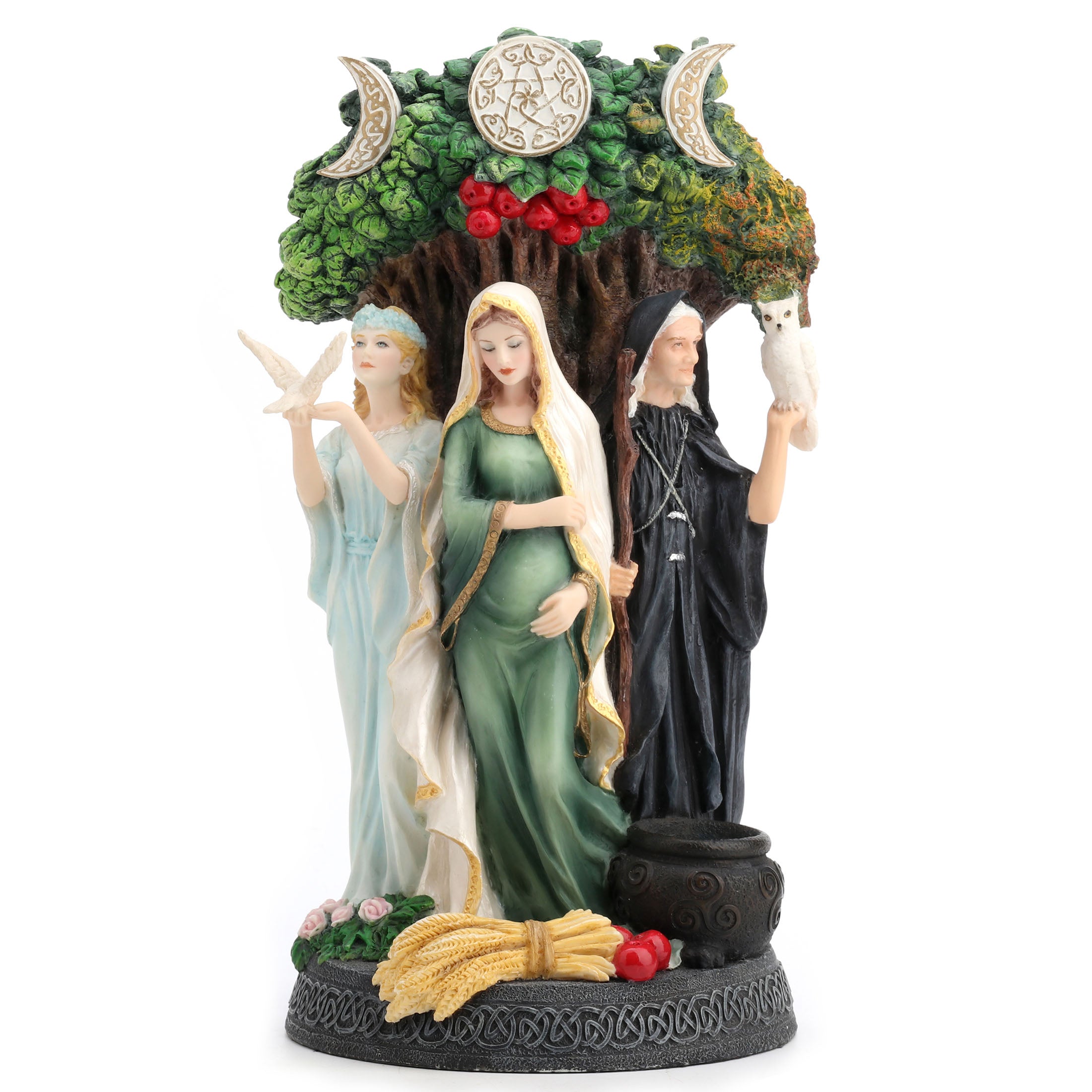 Celtic Triple Goddess Maiden Mother And The Crone