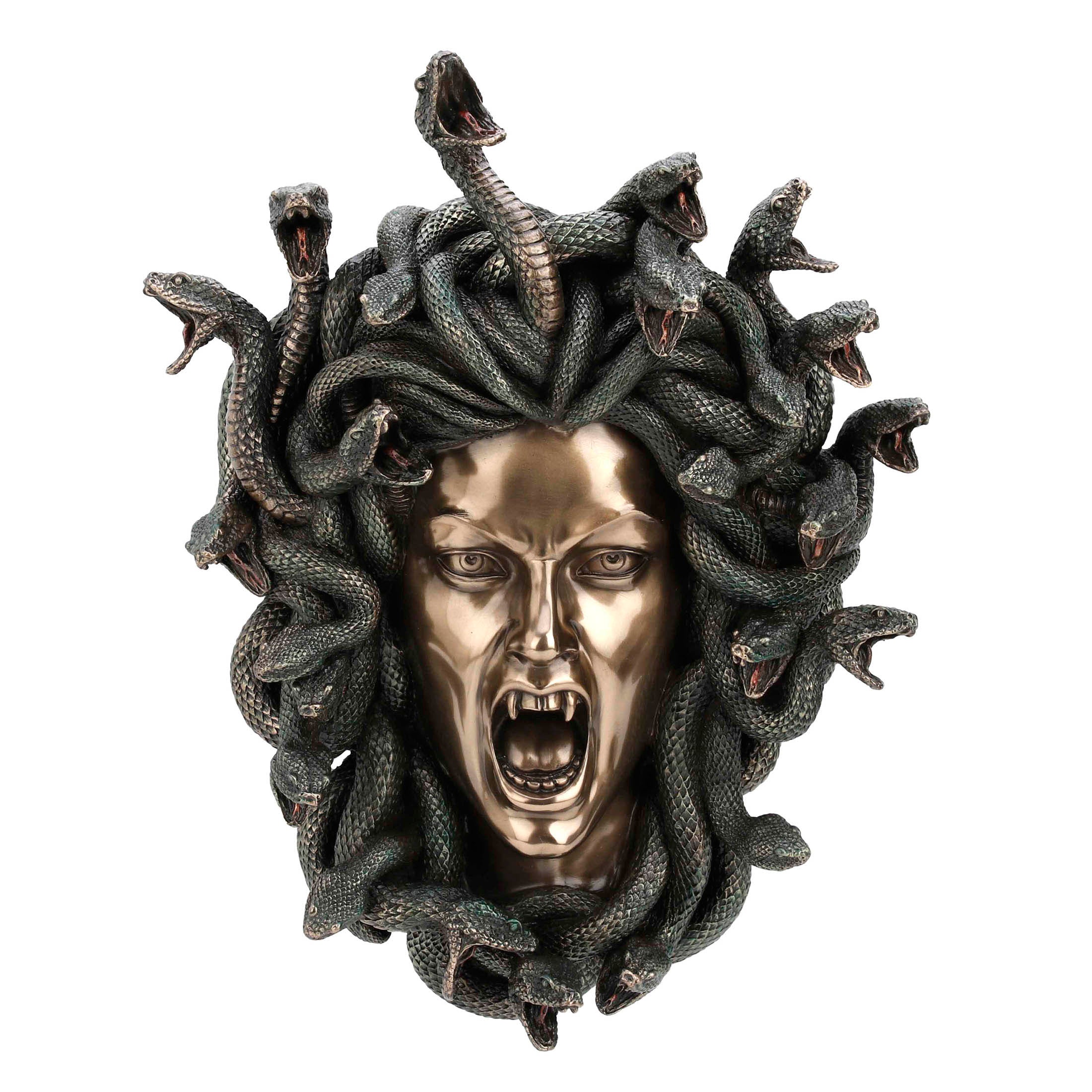 Head Of Medusa Wall Plaque