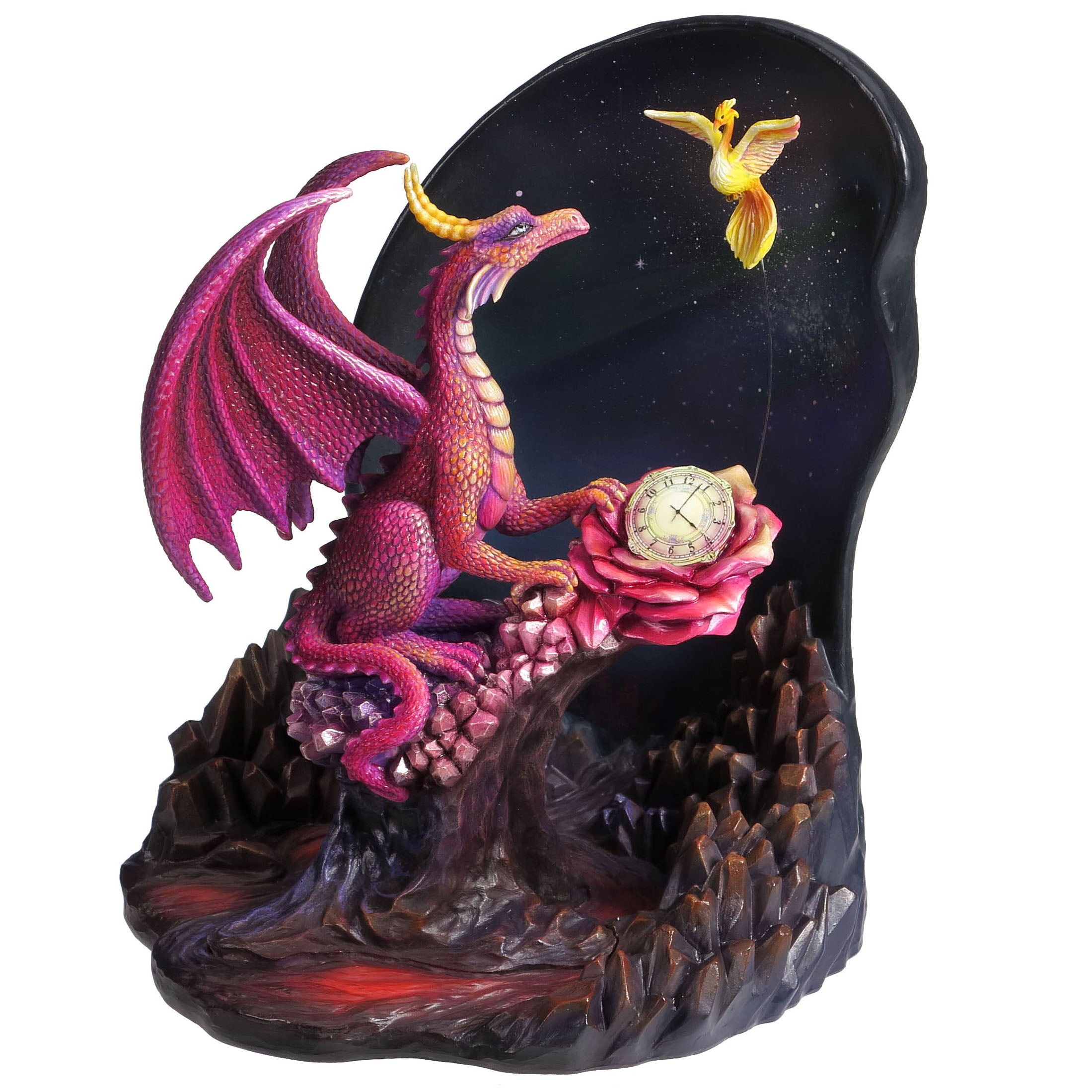 Time Dragon Scarlet Rose By Rose Khan