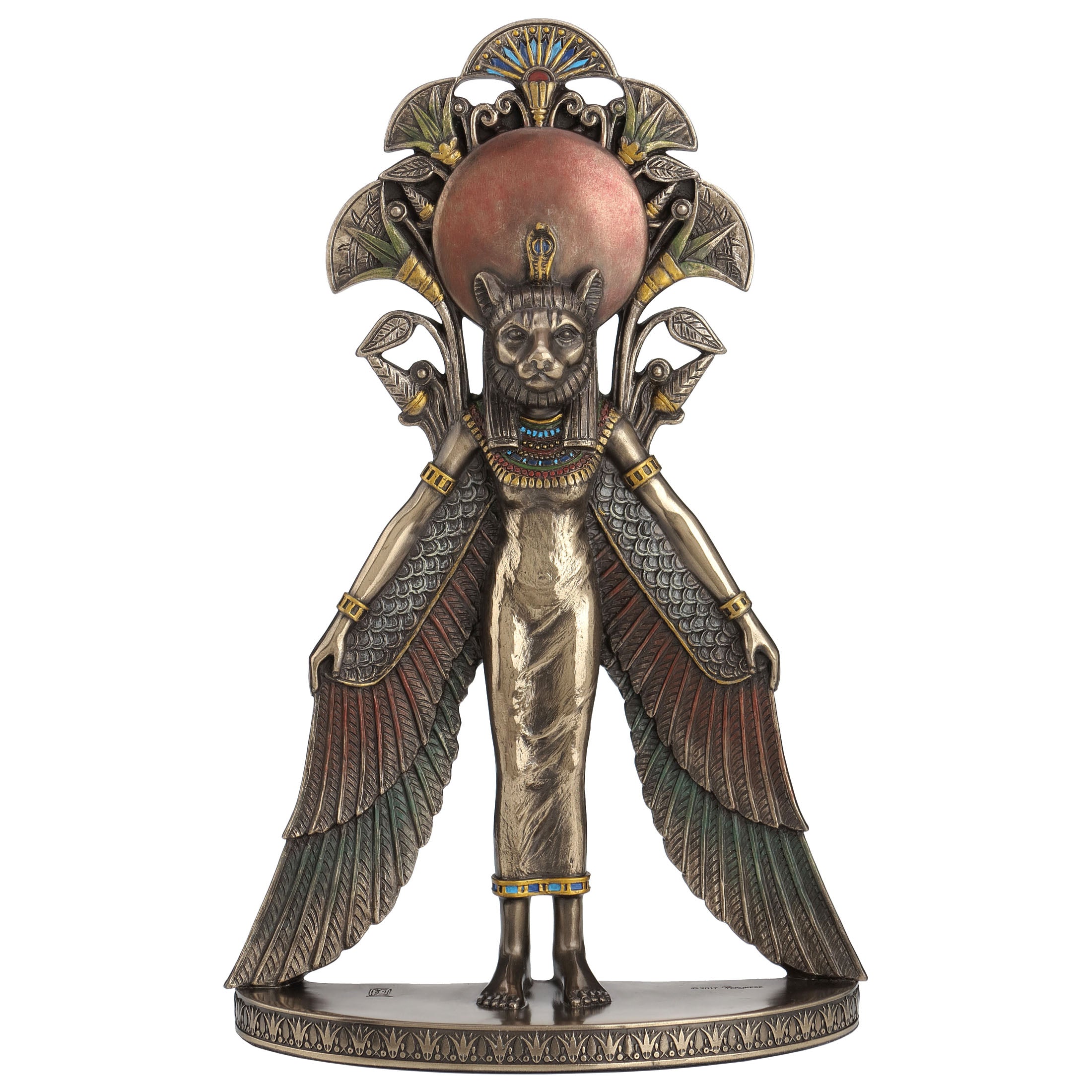 Winged Sekhmet Wall Plaque