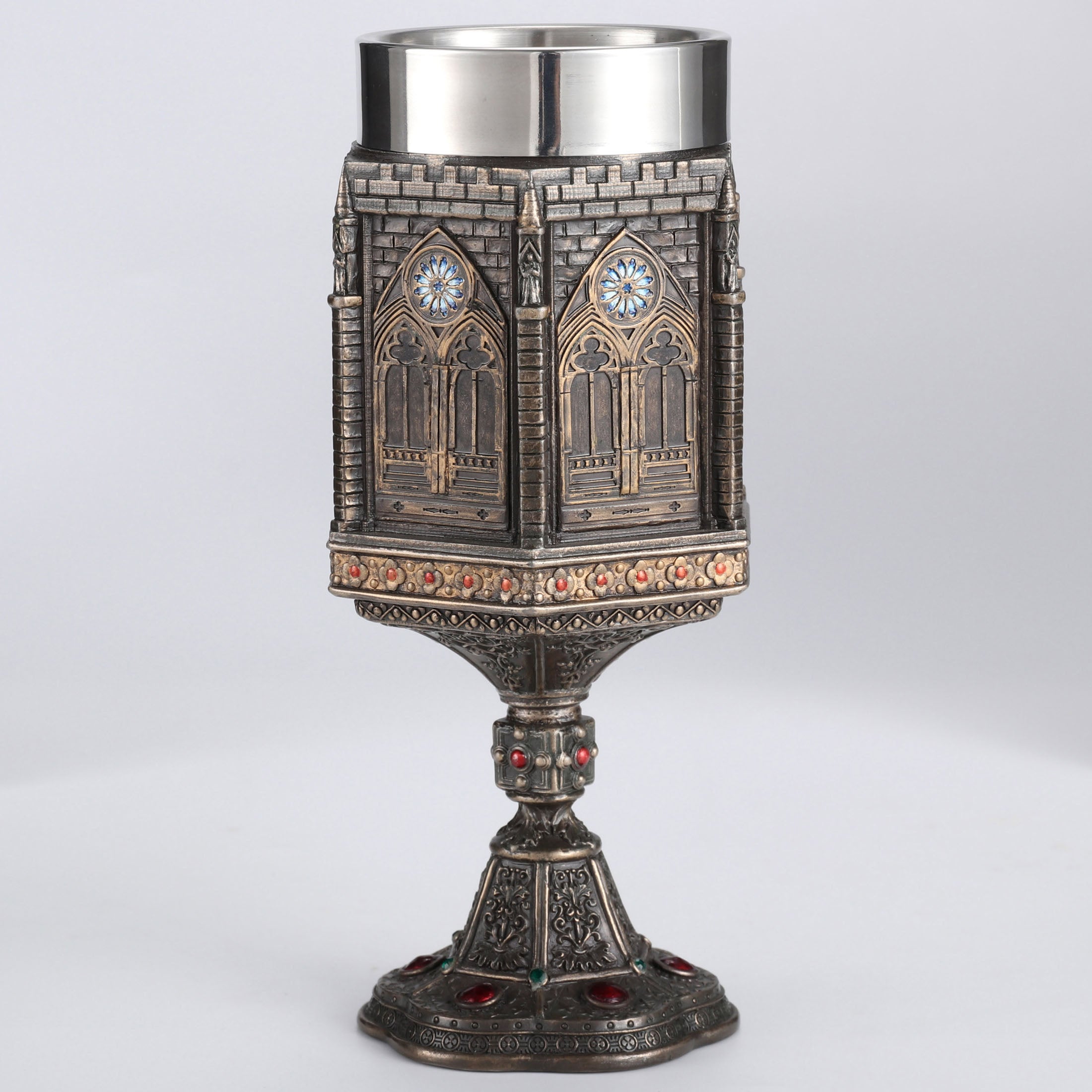 Cathedral Wall Chalice Kiddush Shabbat Cup