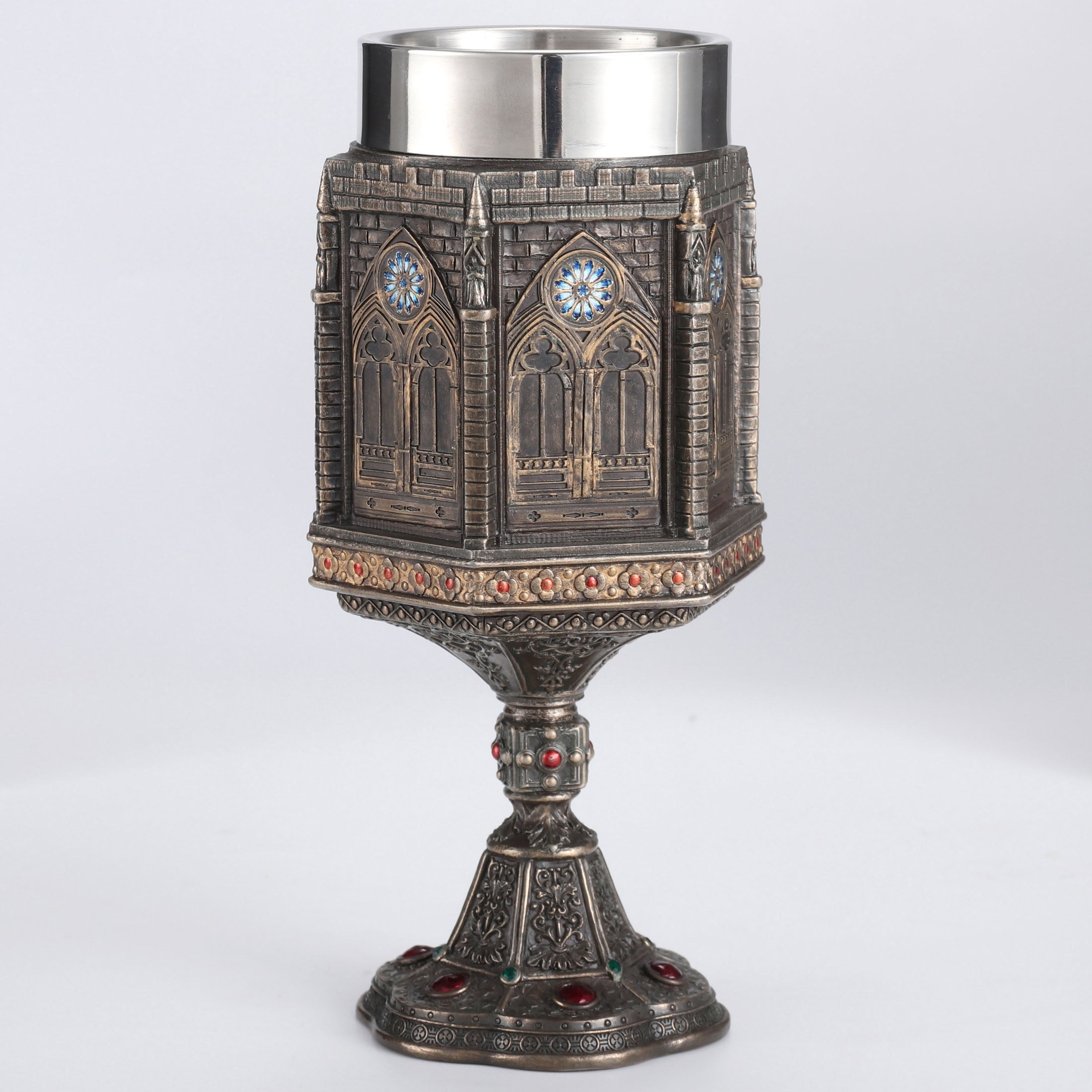 Cathedral Wall Chalice Kiddush Shabbat Cup
