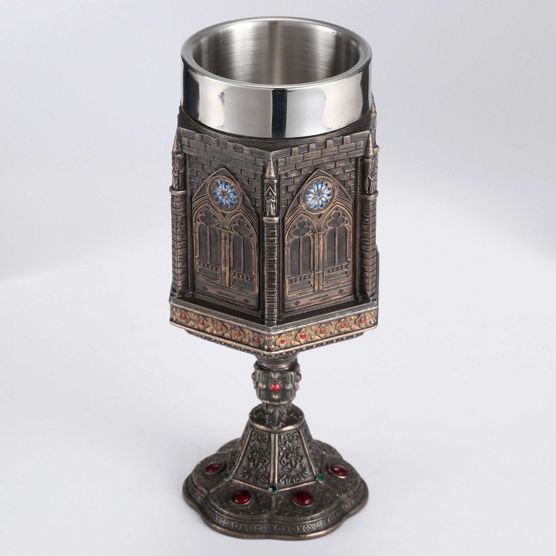 Cathedral Wall Chalice Kiddush Shabbat Cup