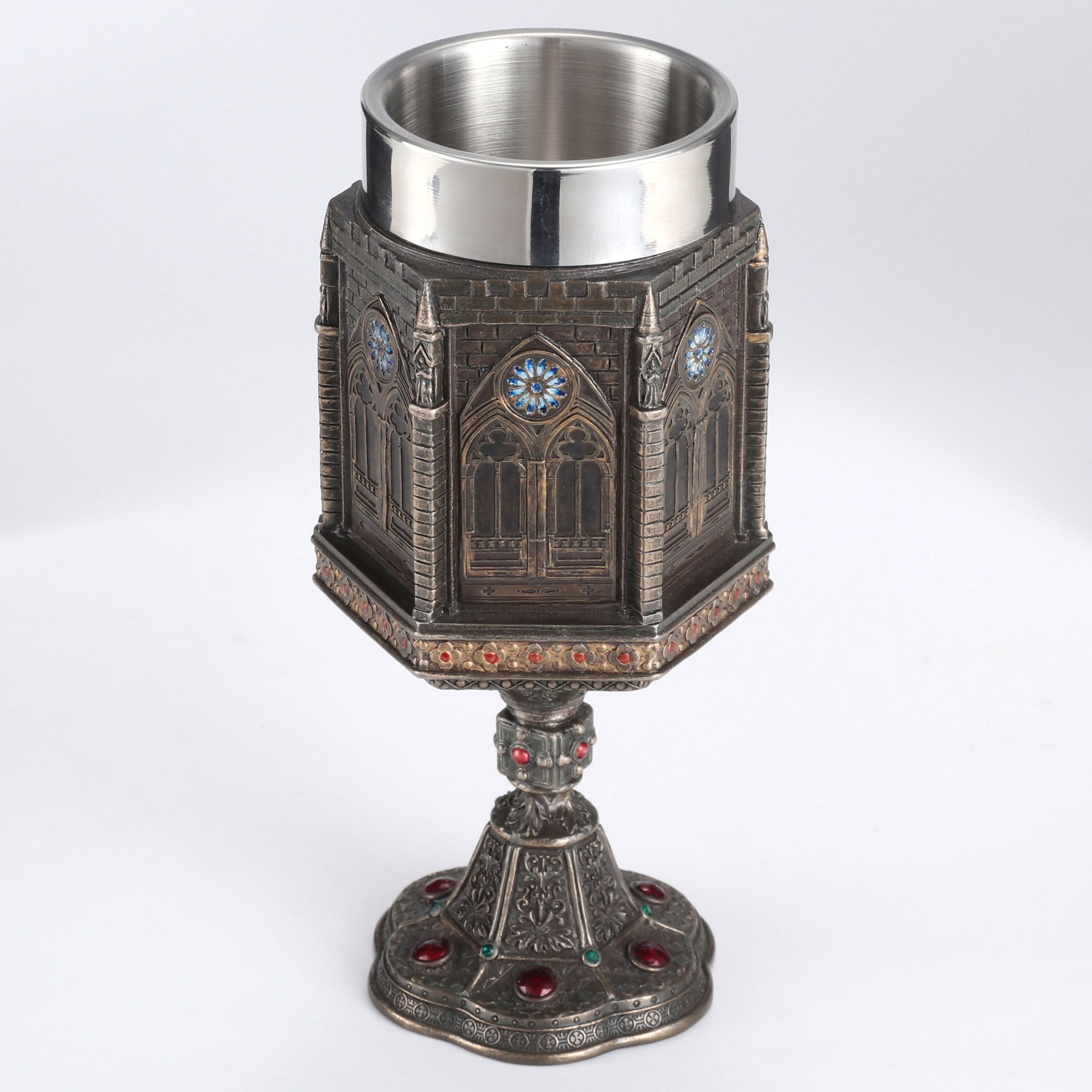 Cathedral Wall Chalice Kiddush Shabbat Cup