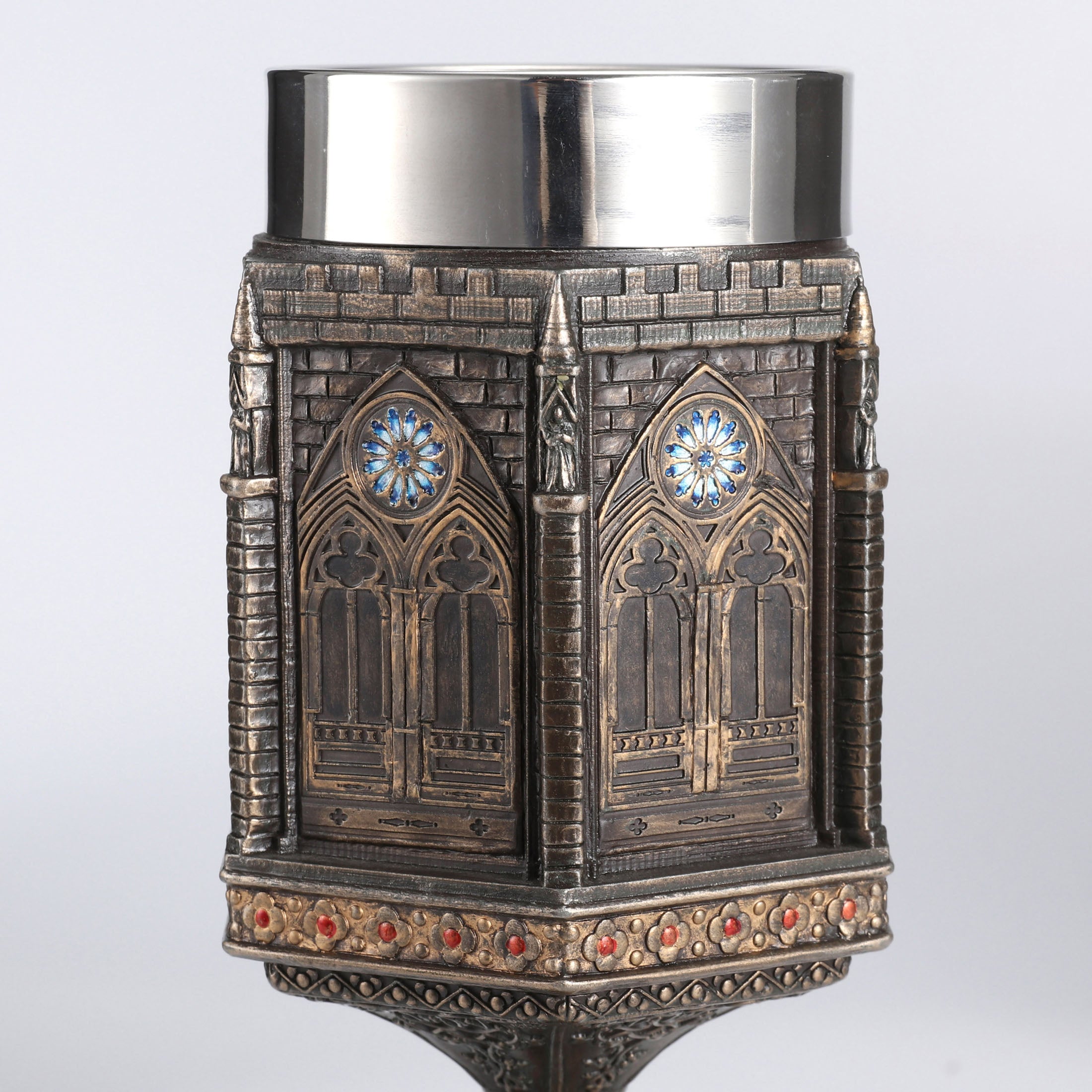 Cathedral Wall Chalice Kiddush Shabbat Cup