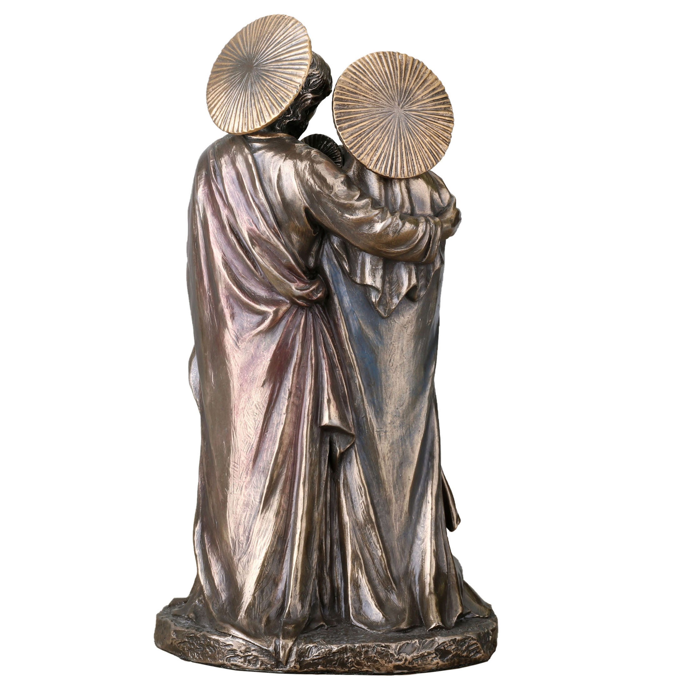 Holy Family Joseph And Mary Holding Young Jesus