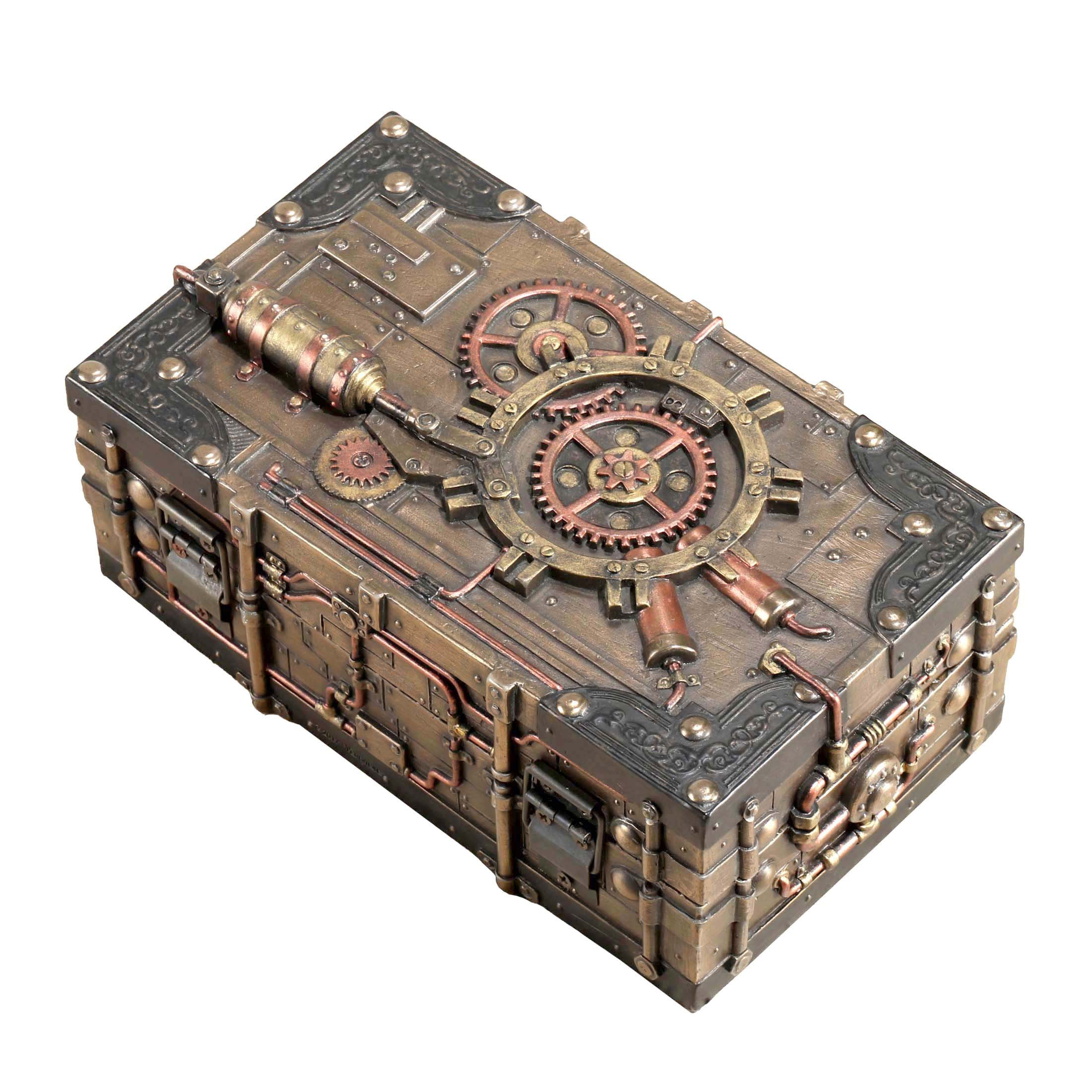 Steampunk Jewelry Box With Lock