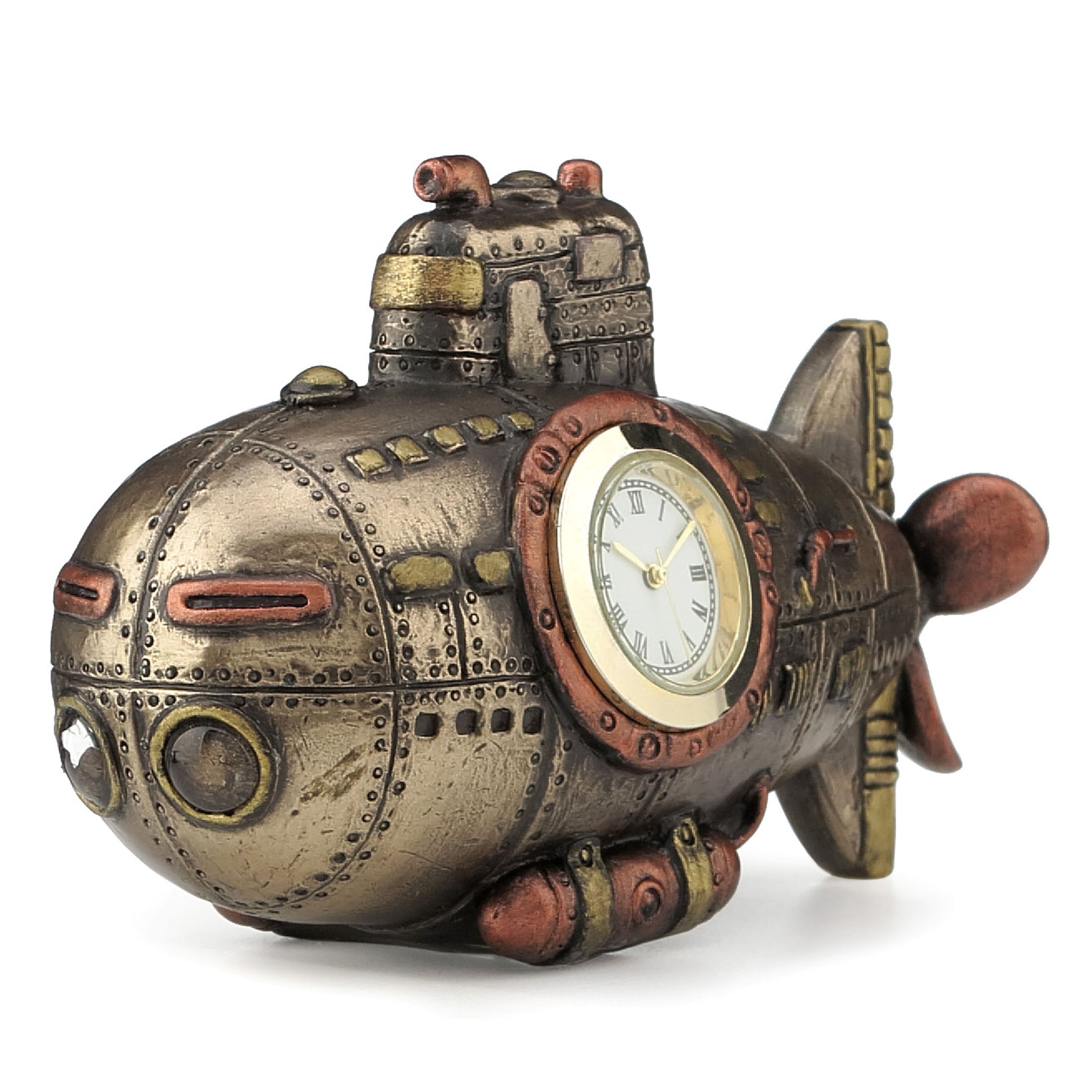 Steampunk Mini Submariner Clock