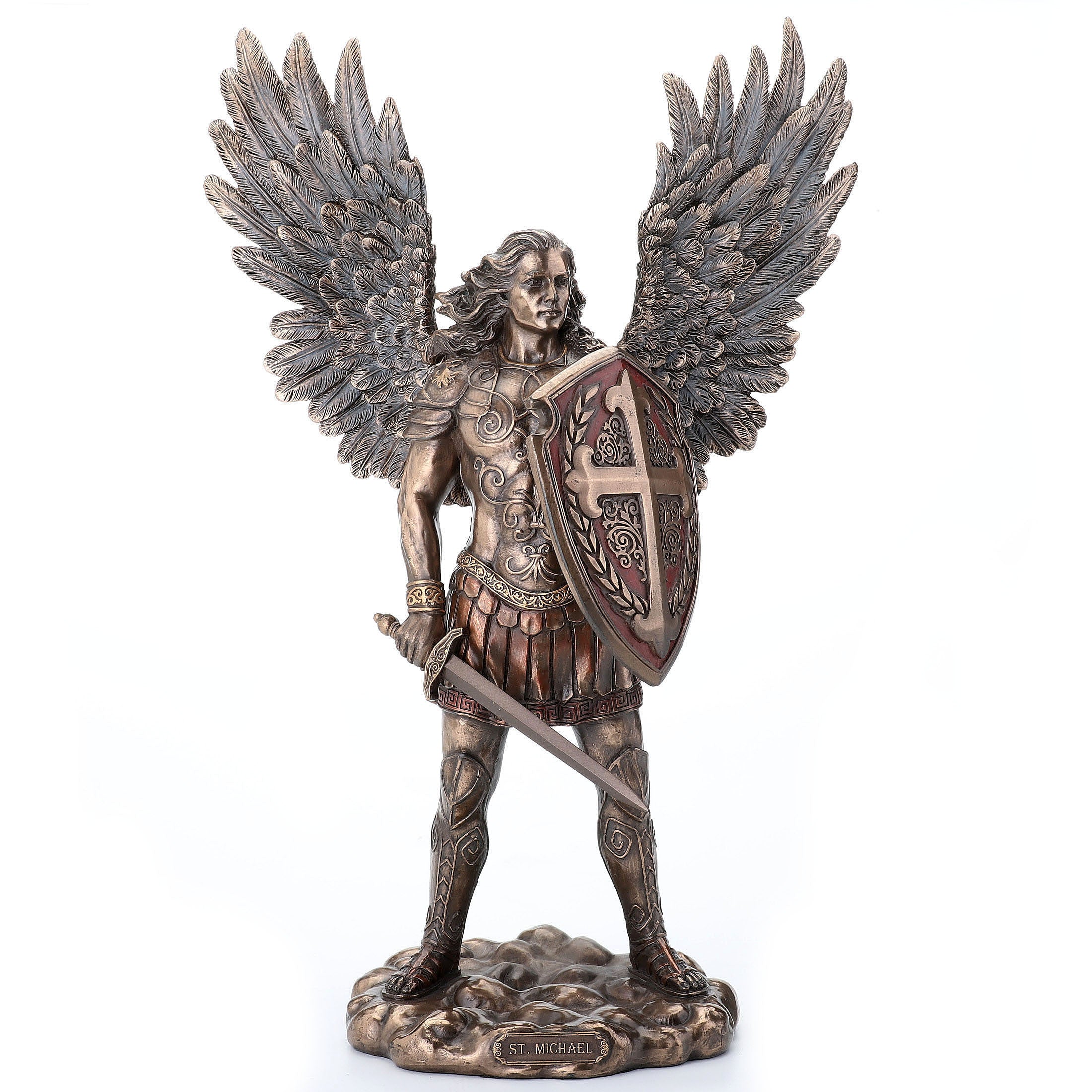 Archangel Saint Michael With Sword And Shield