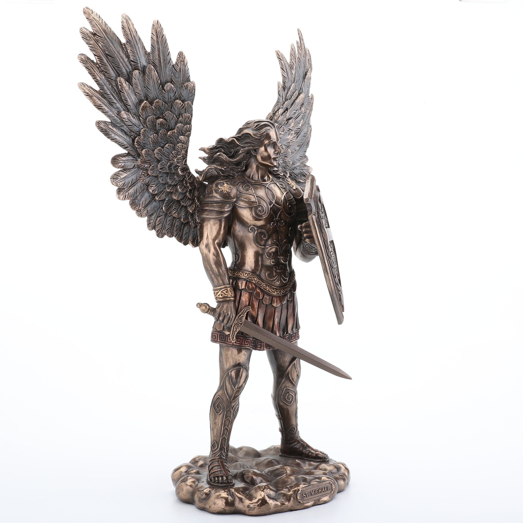 Archangel Saint Michael With Sword And Shield