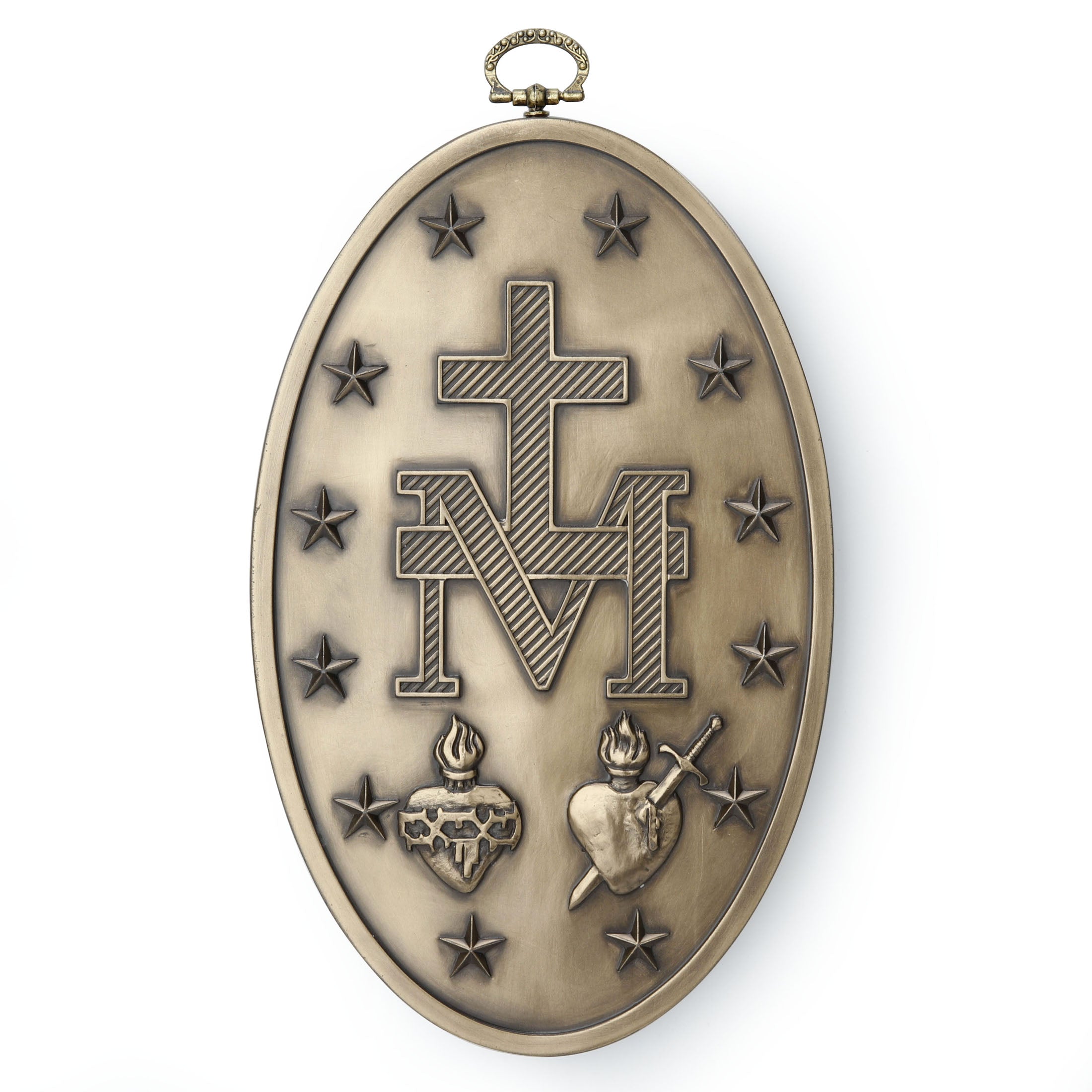 Miraculous Medal Our Lady Of Grace Wall Plaque