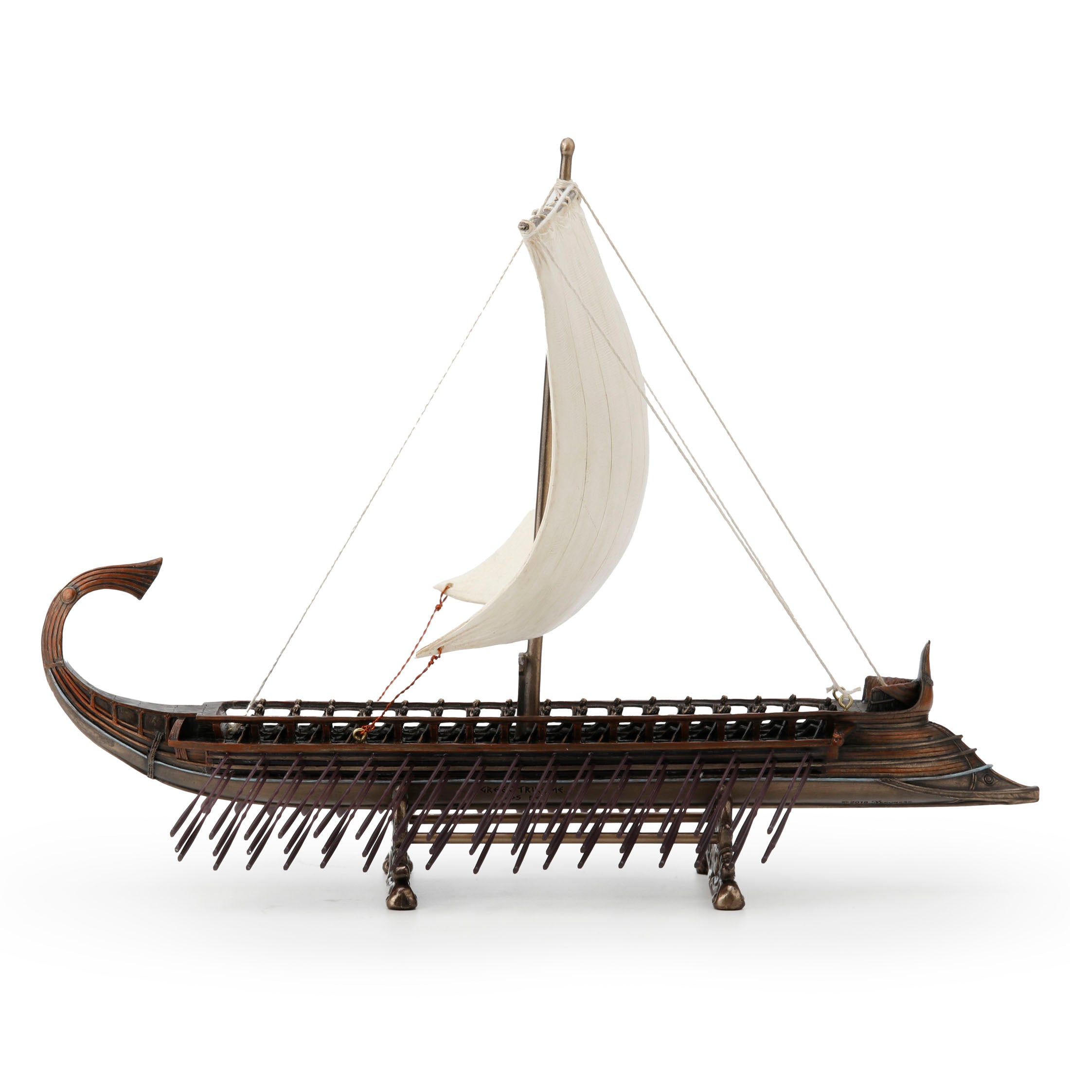 Greek Triremes Warship