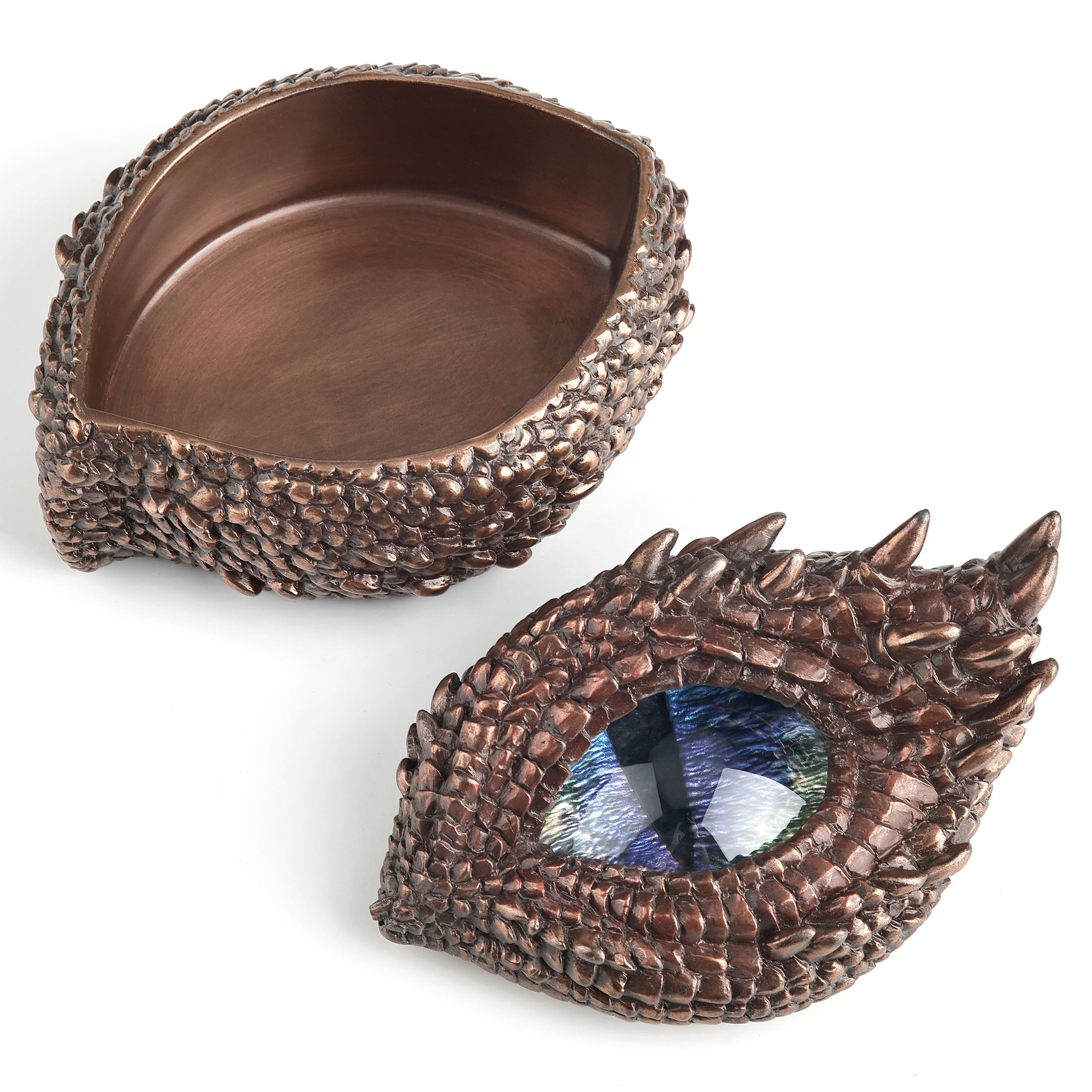 Thorny Scale Dragon Eye Trinket Box