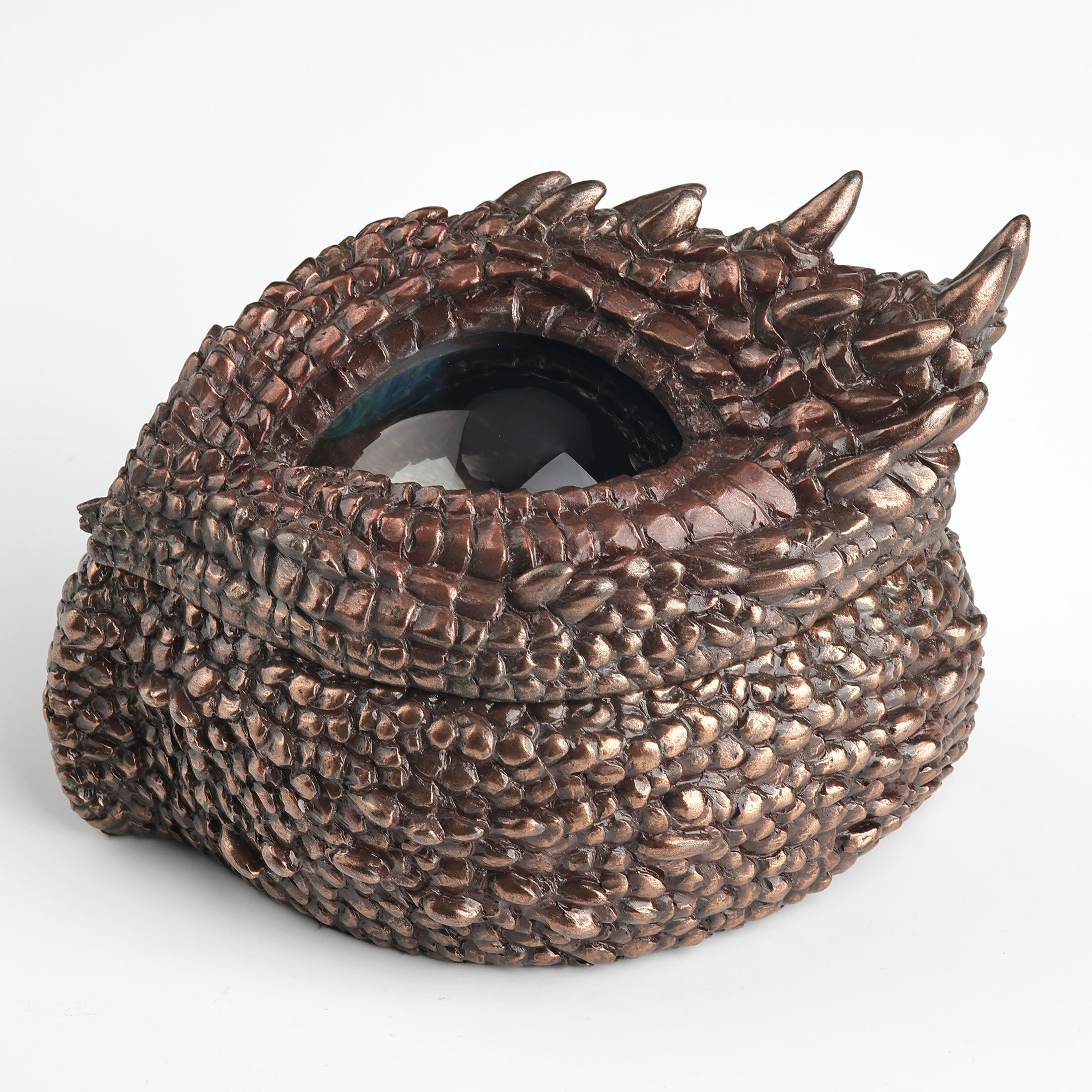 Thorny Scale Dragon Eye Trinket Box