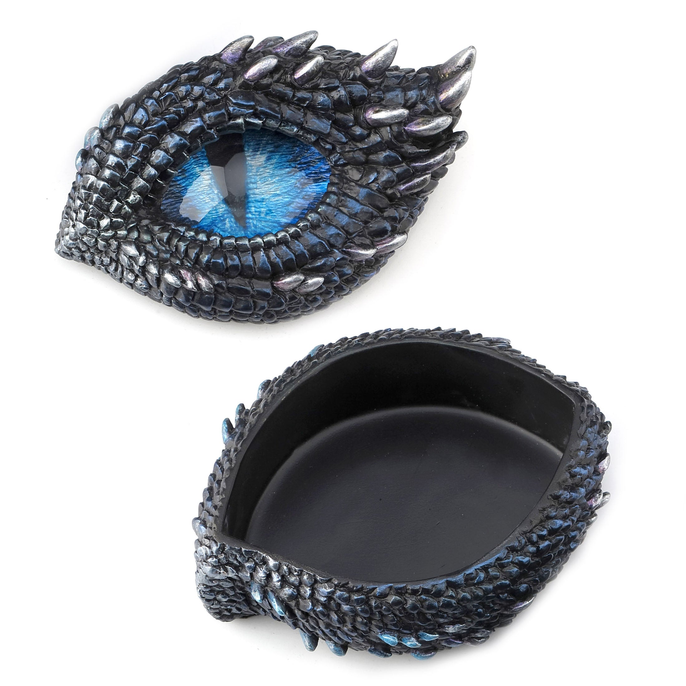 Throny Scale Dragon Eye Trinket Box