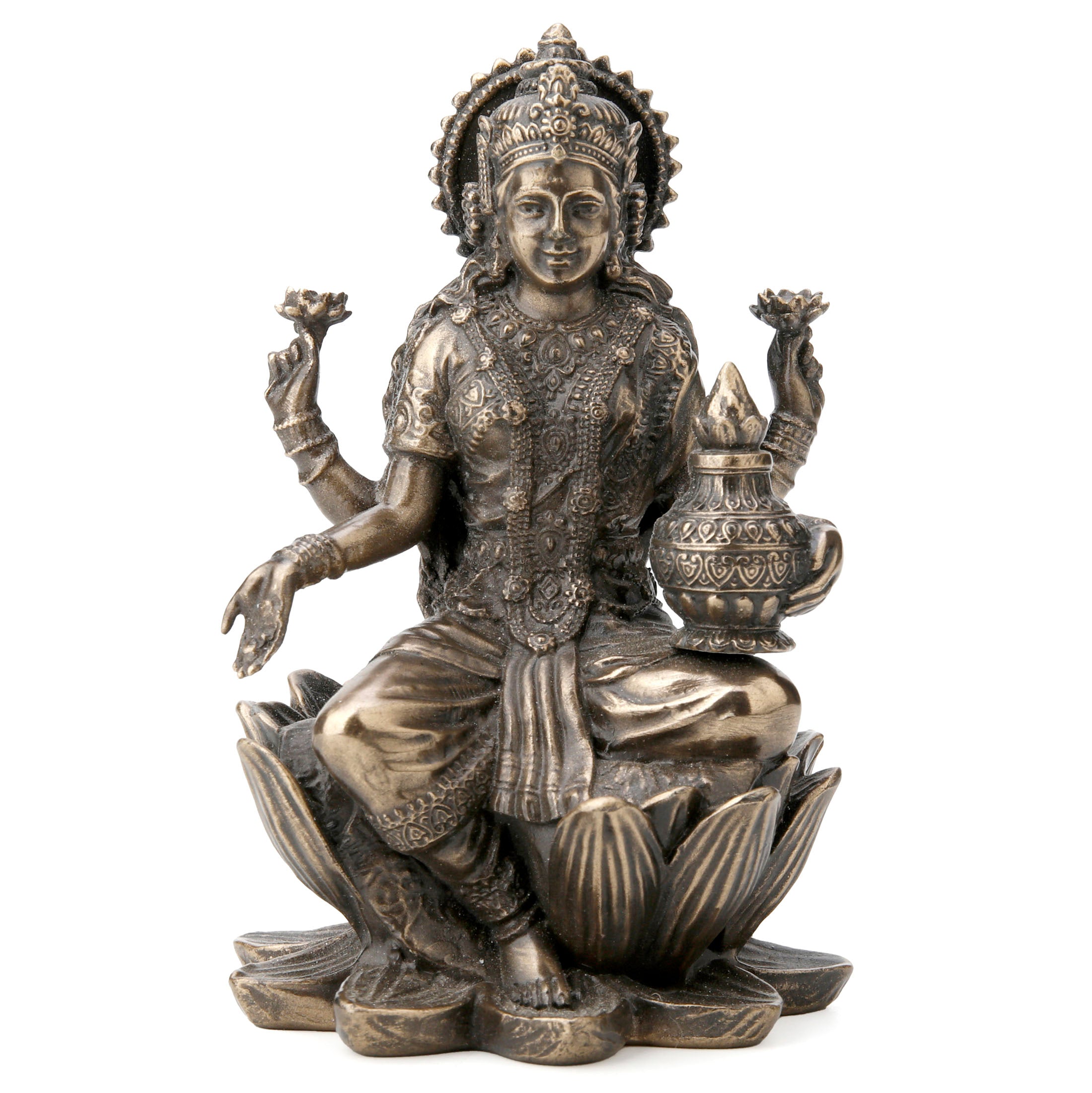 Lakshmi Sitting On Lotus
