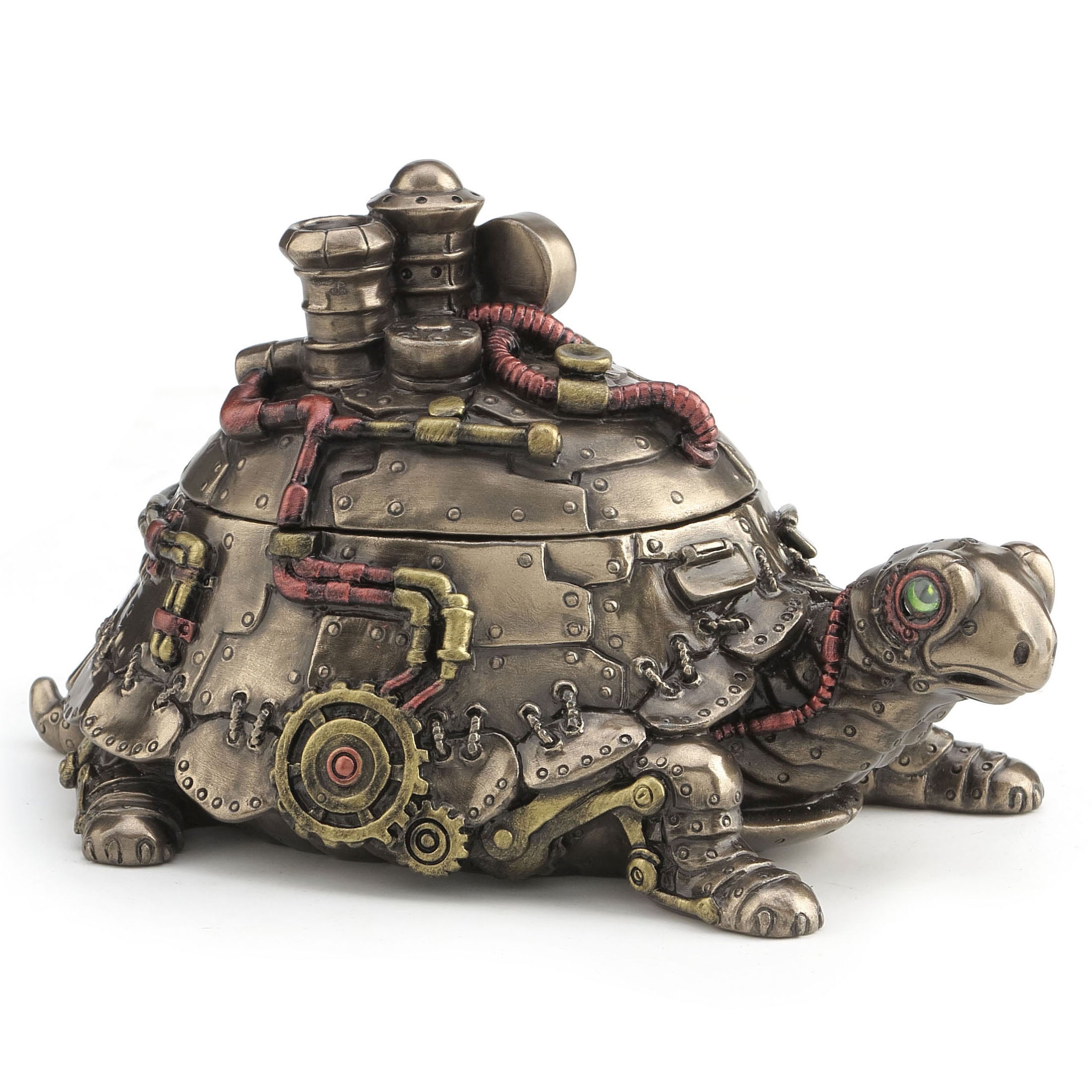 Steampunk Tortoise Trinket Box