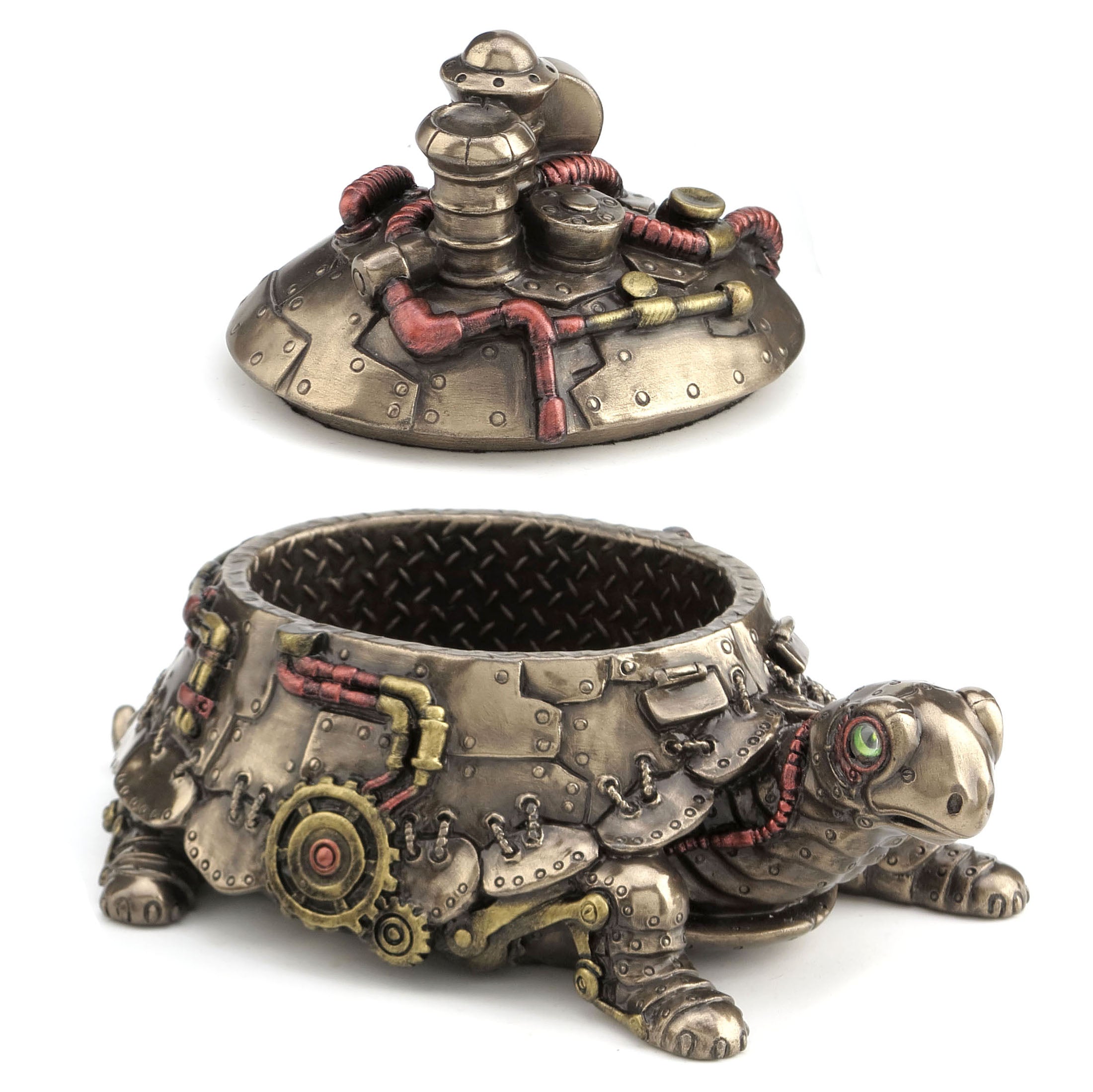 Steampunk Tortoise Trinket Box