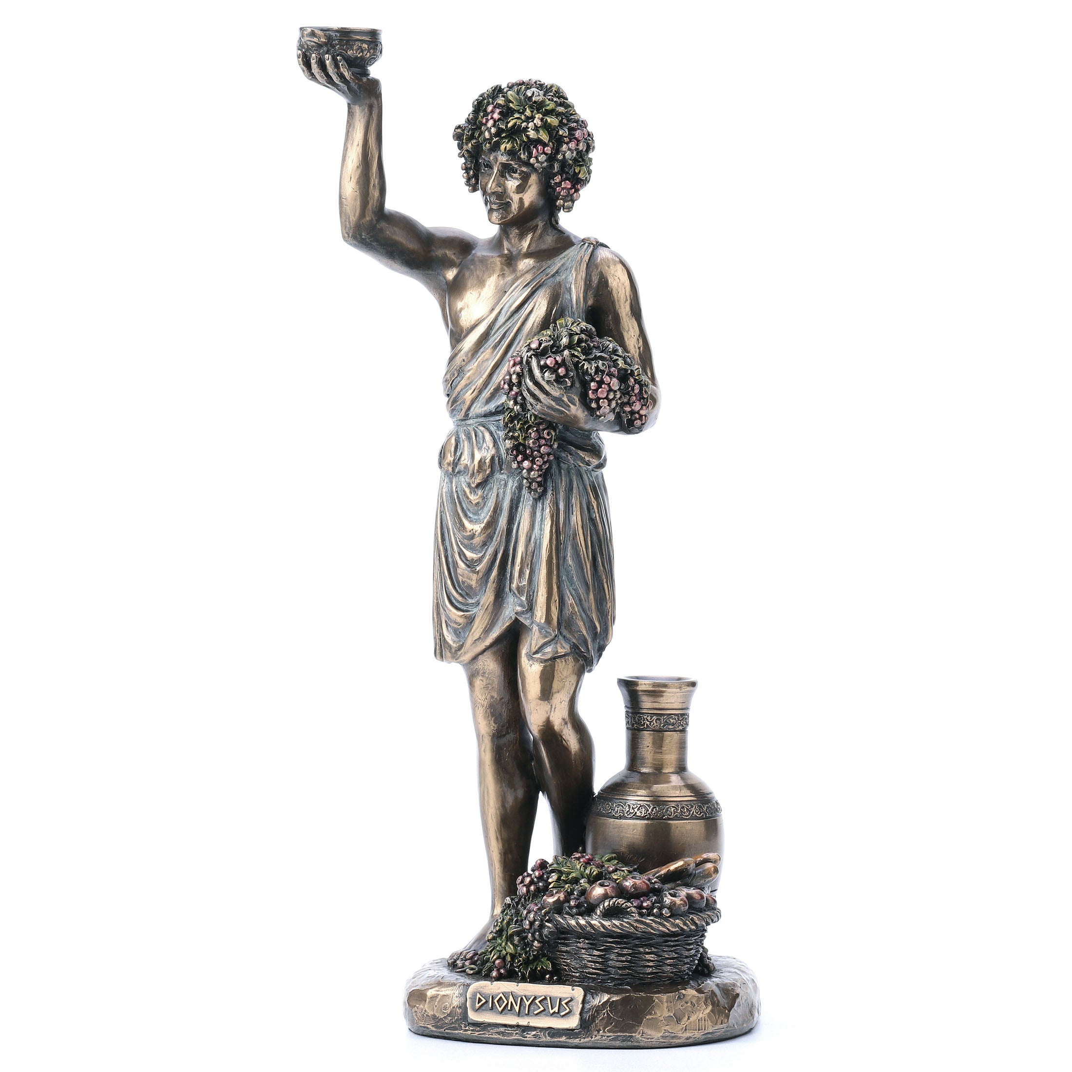 Dionysus Holding Grape Greek God Of Wine