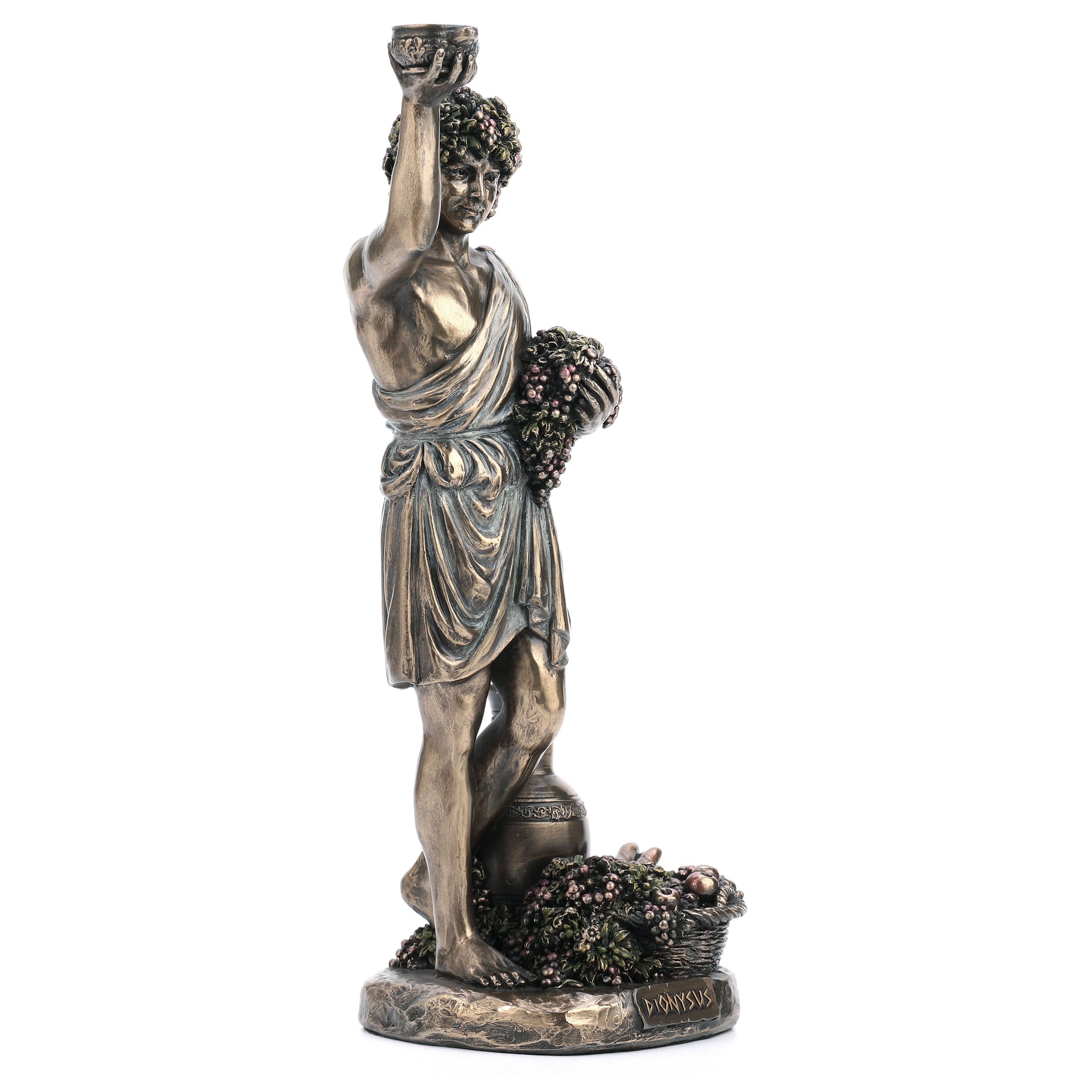 Dionysus Holding Grape Greek God Of Wine