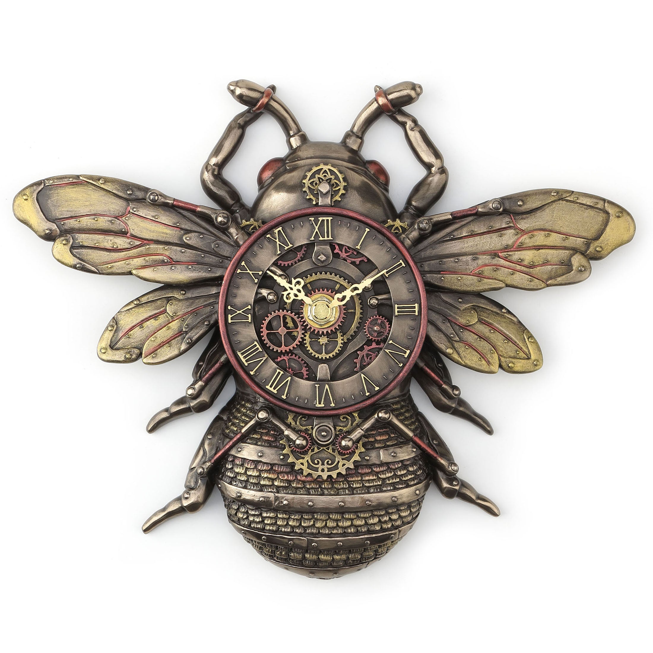 Steampunk Bee Wall Clock