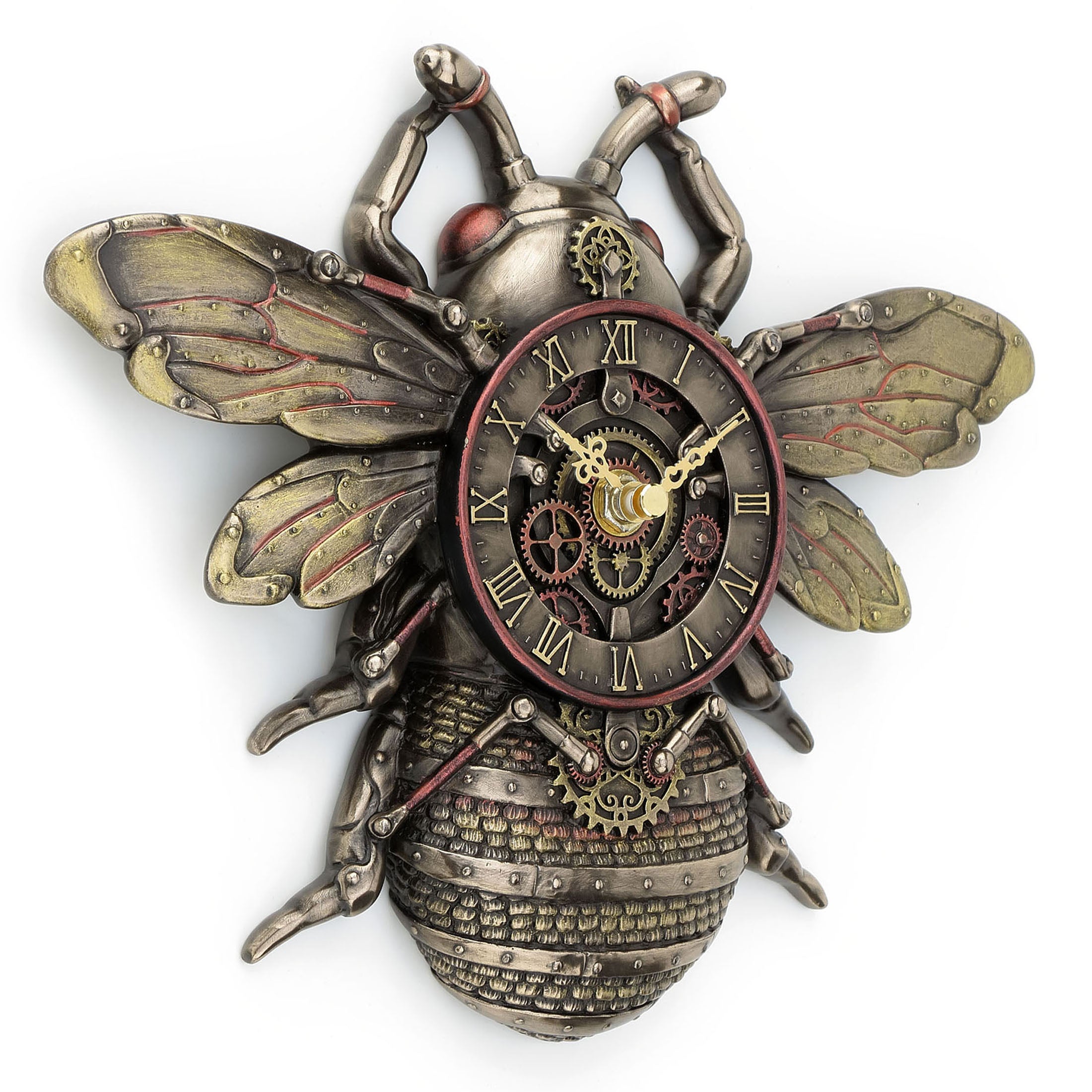 Steampunk Bee Wall Clock