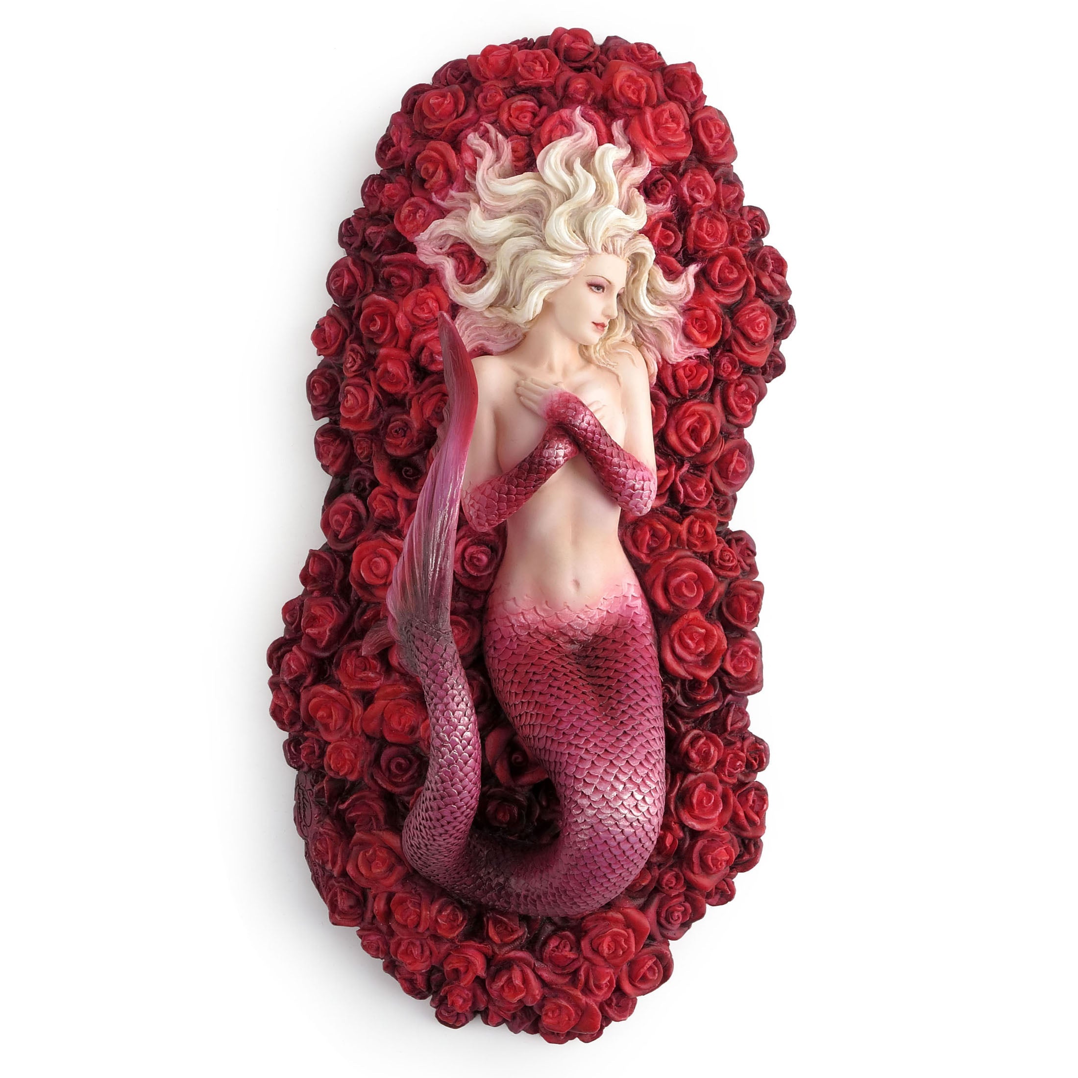 Sea of Rose Mermaid Figurine by Selina Fenech