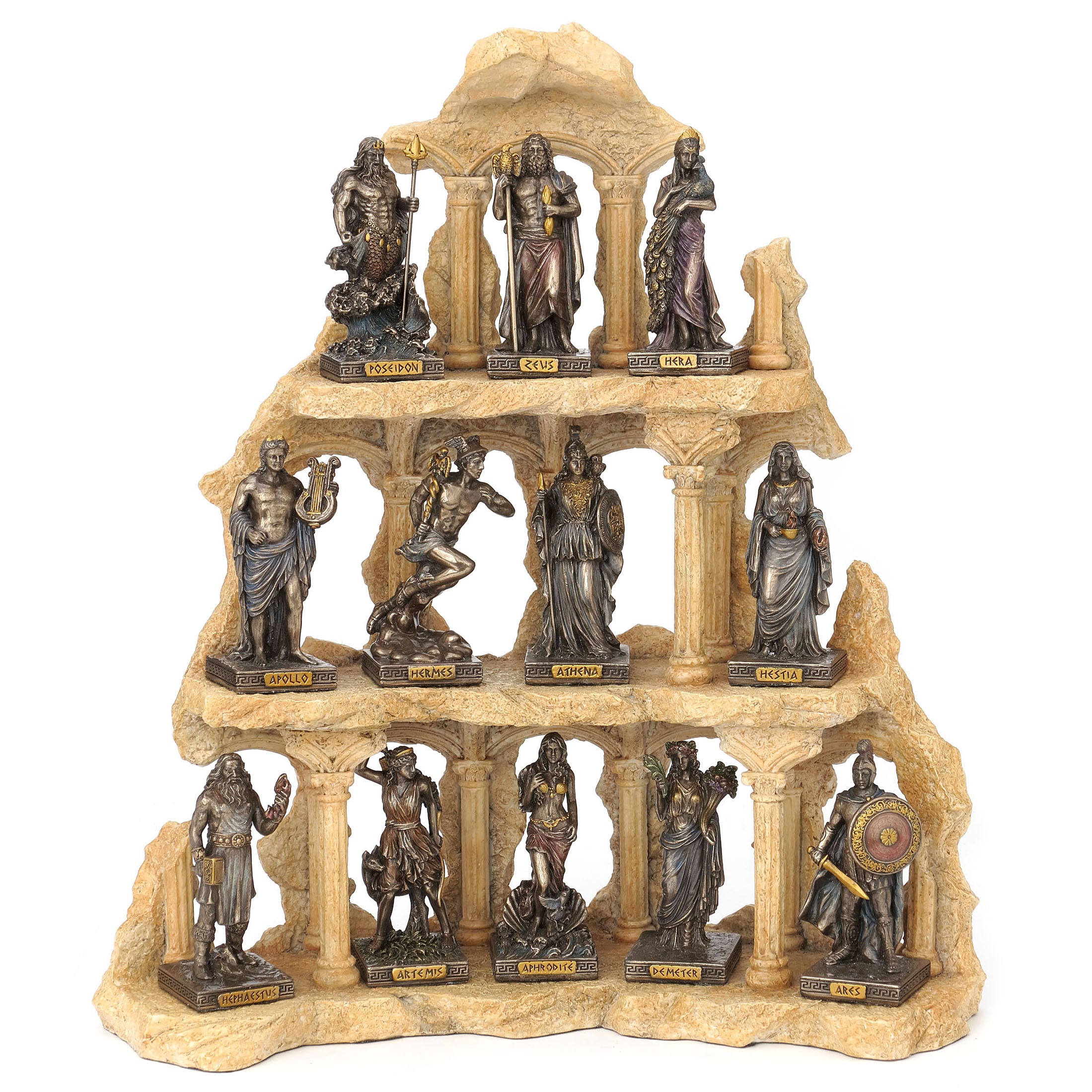 Greek Pantheon The Twelve Olympians (12 pcs per set)