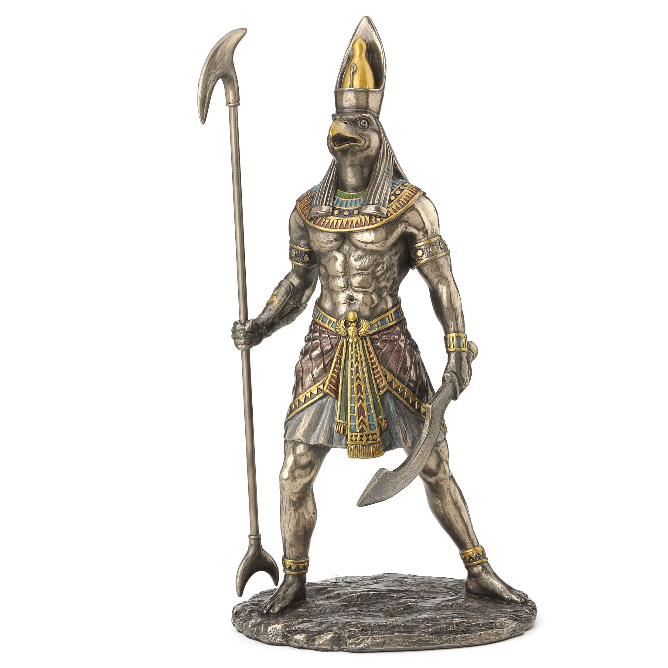 Horus Holding Was Scepter