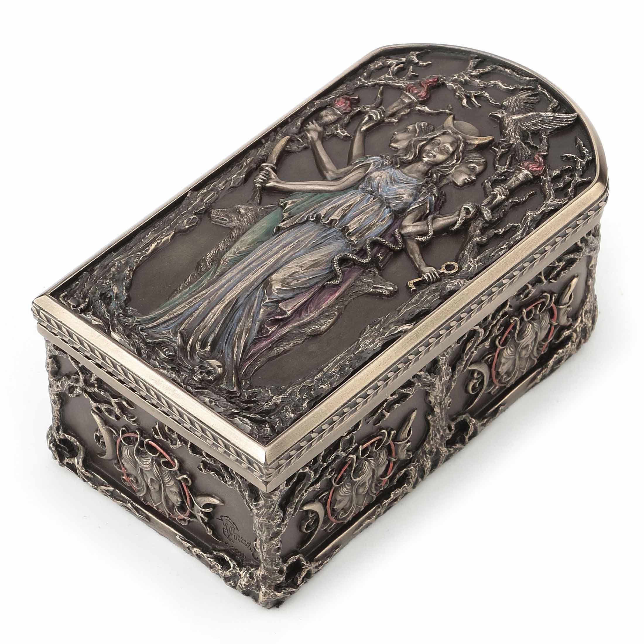 Hecate Triple Goddess Trinket Box