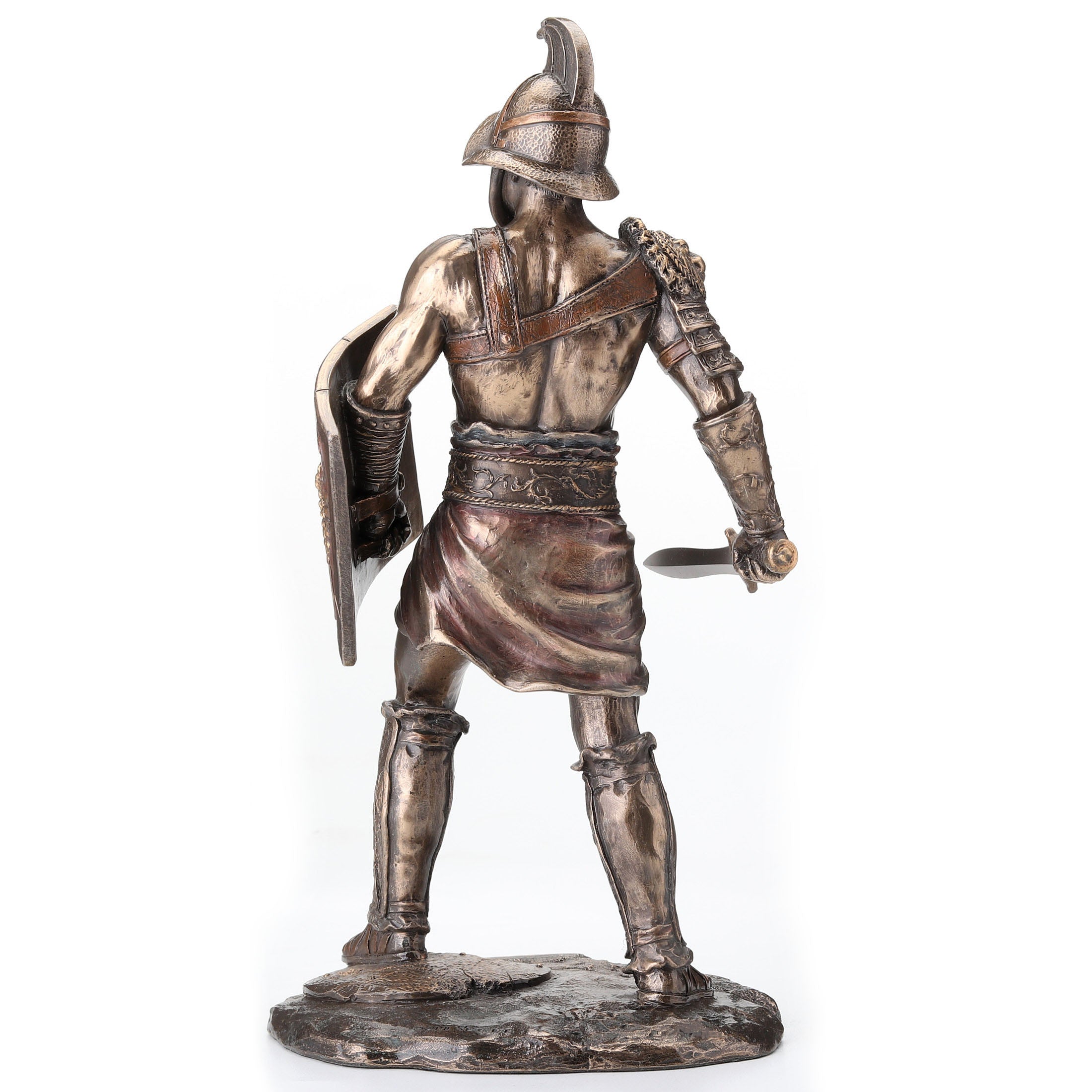 Murmillo Gladiator Spartacus Wielding Scutum And Gladius