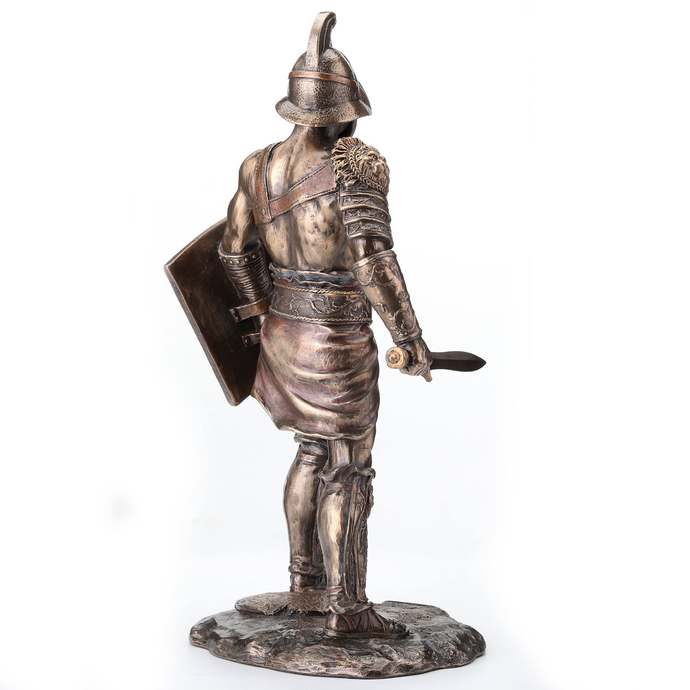 Murmillo Gladiator Spartacus Wielding Scutum And Gladius