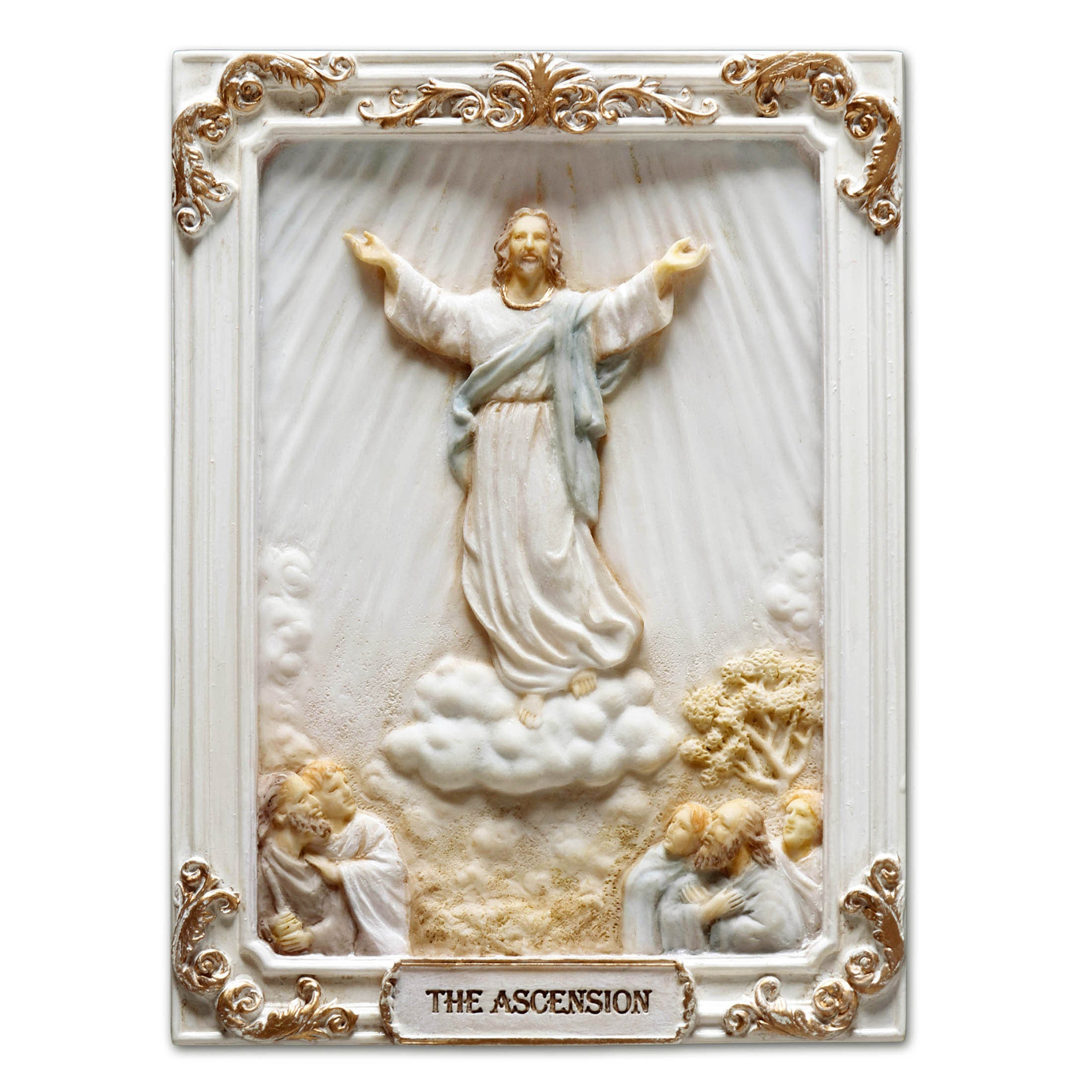 Glorious Mysteries The Ascension Plaque