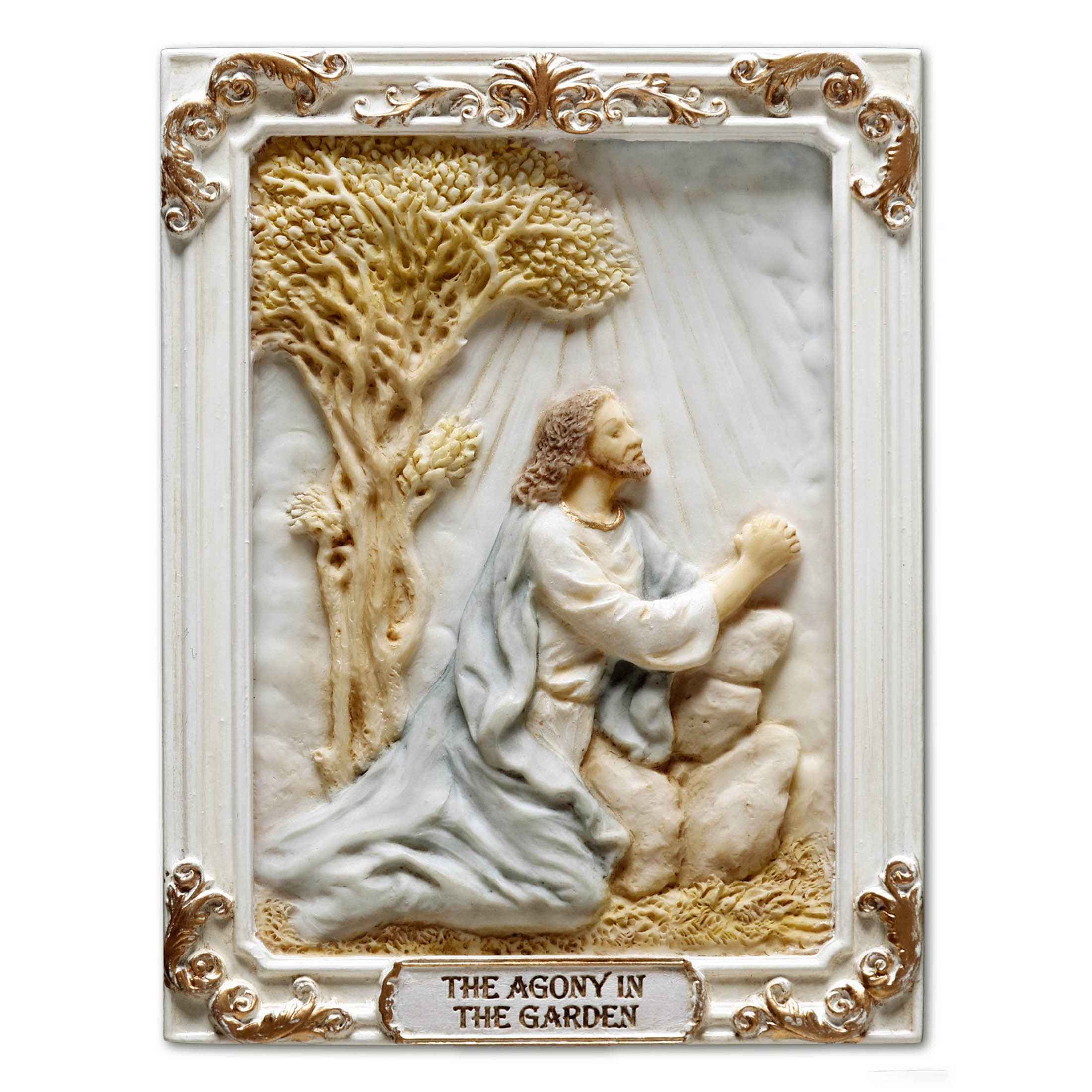 Sorrowful Mysteries The Agony In Garden Wall Plaque