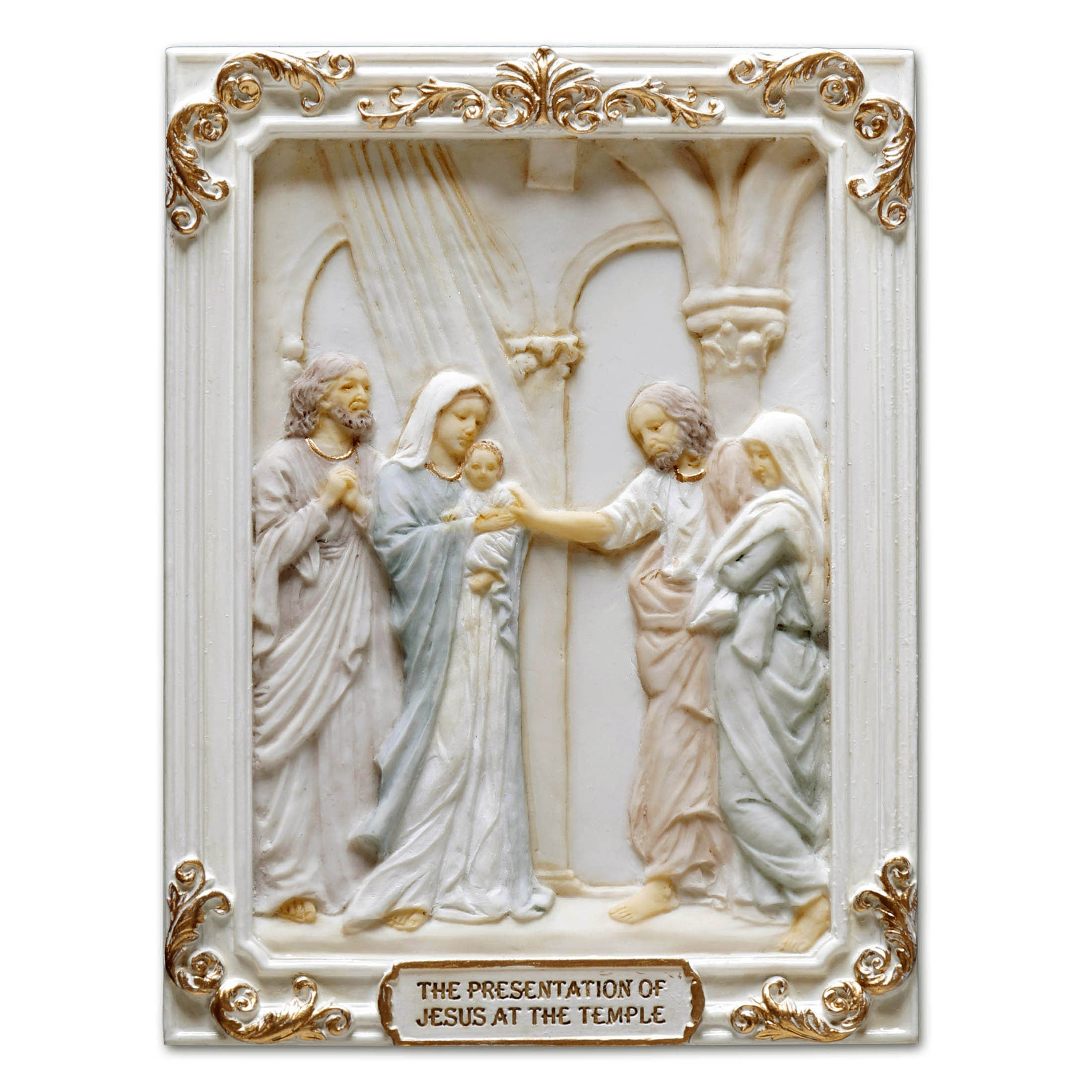 Joyful Mysteries The Presentation Of Jesus In The Temple Plaque
