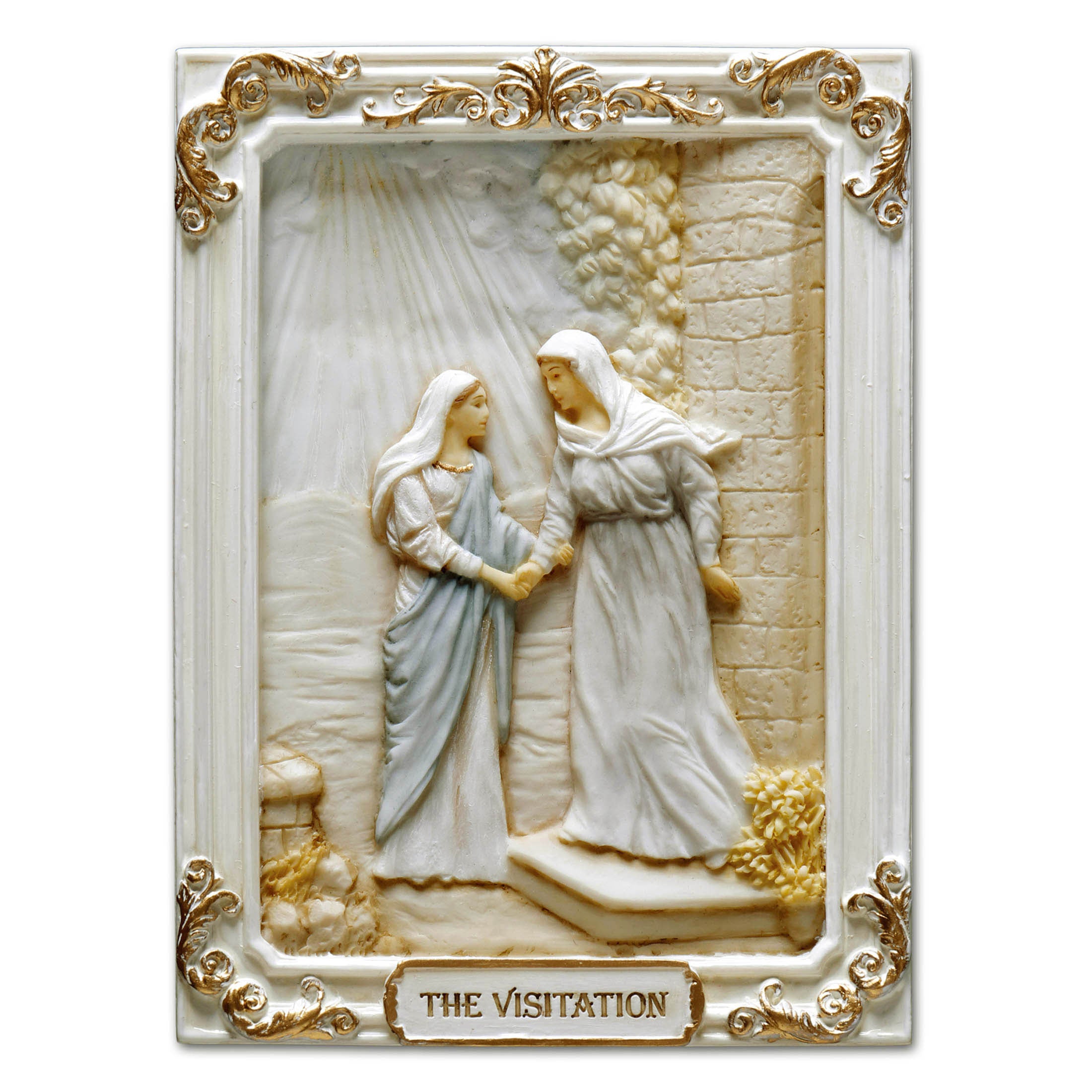 Joyful Mysteries The Visitation Plaque