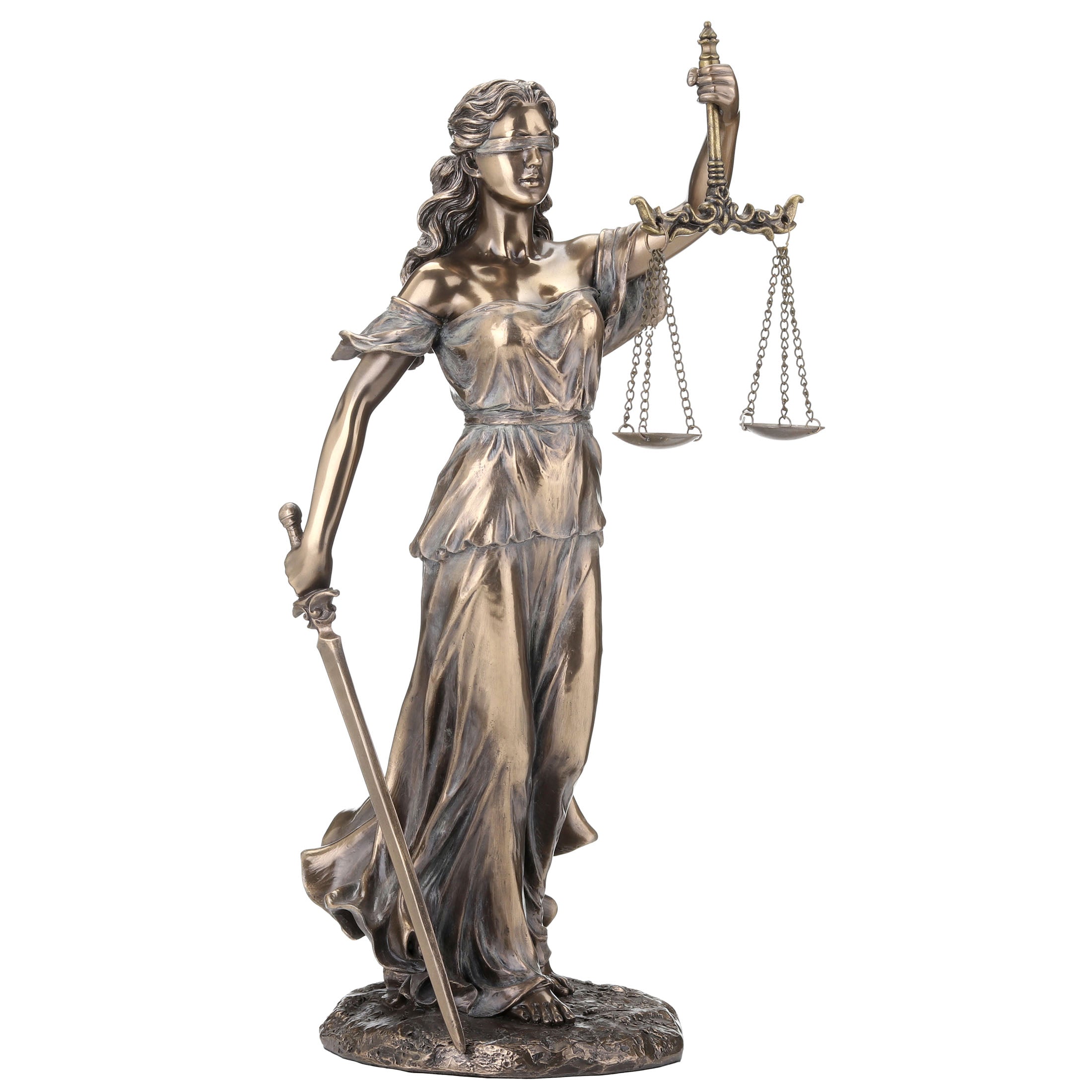 Justice Holding Sword And Scale