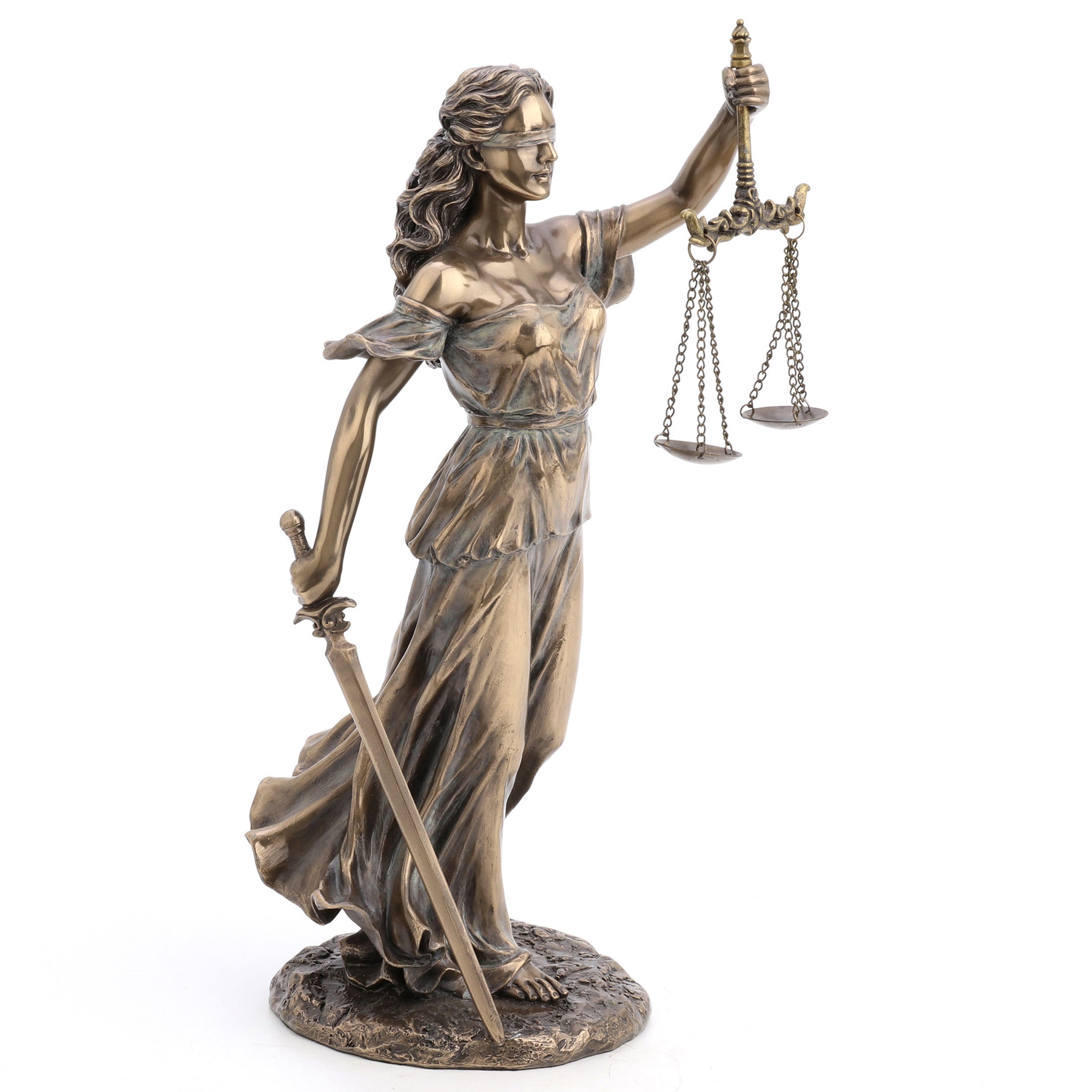 Justice Holding Sword And Scale