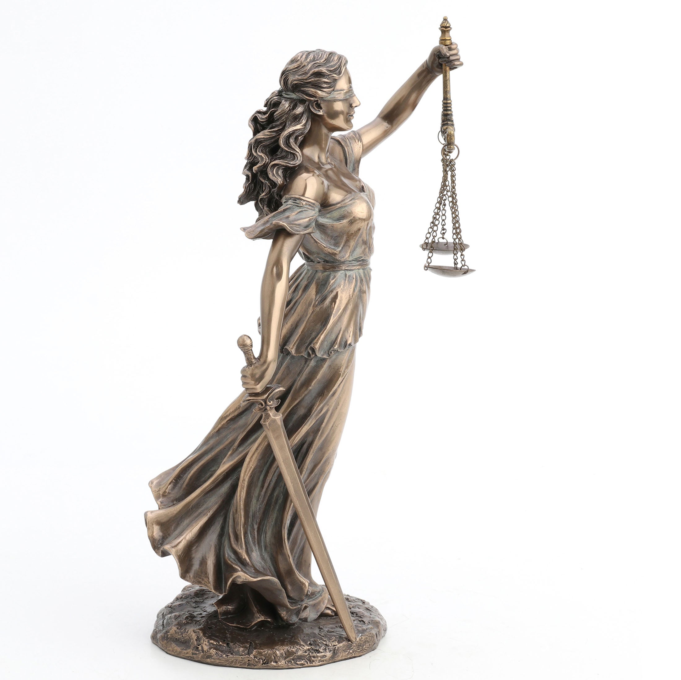 Justice Holding Sword And Scale