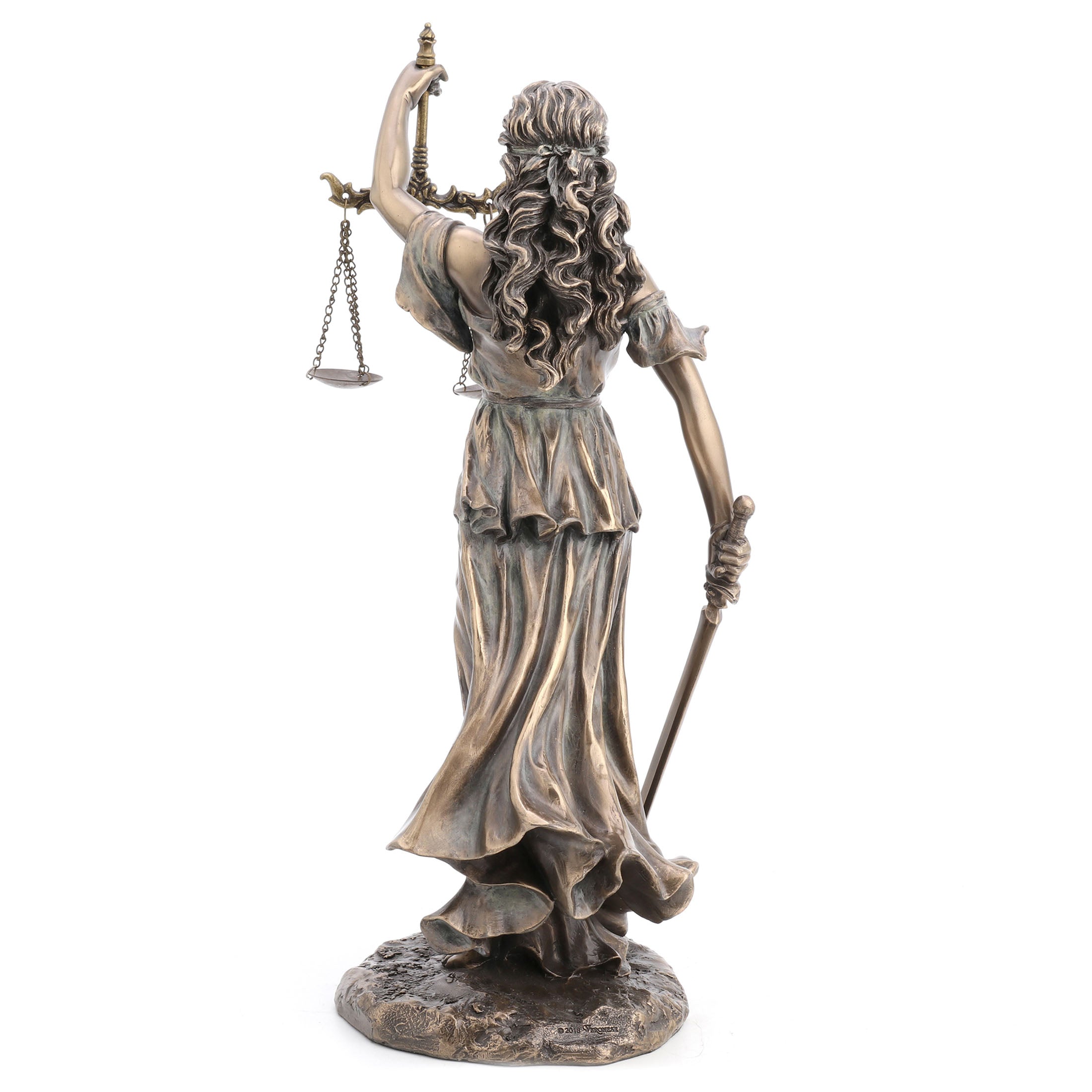 Justice Holding Sword And Scale