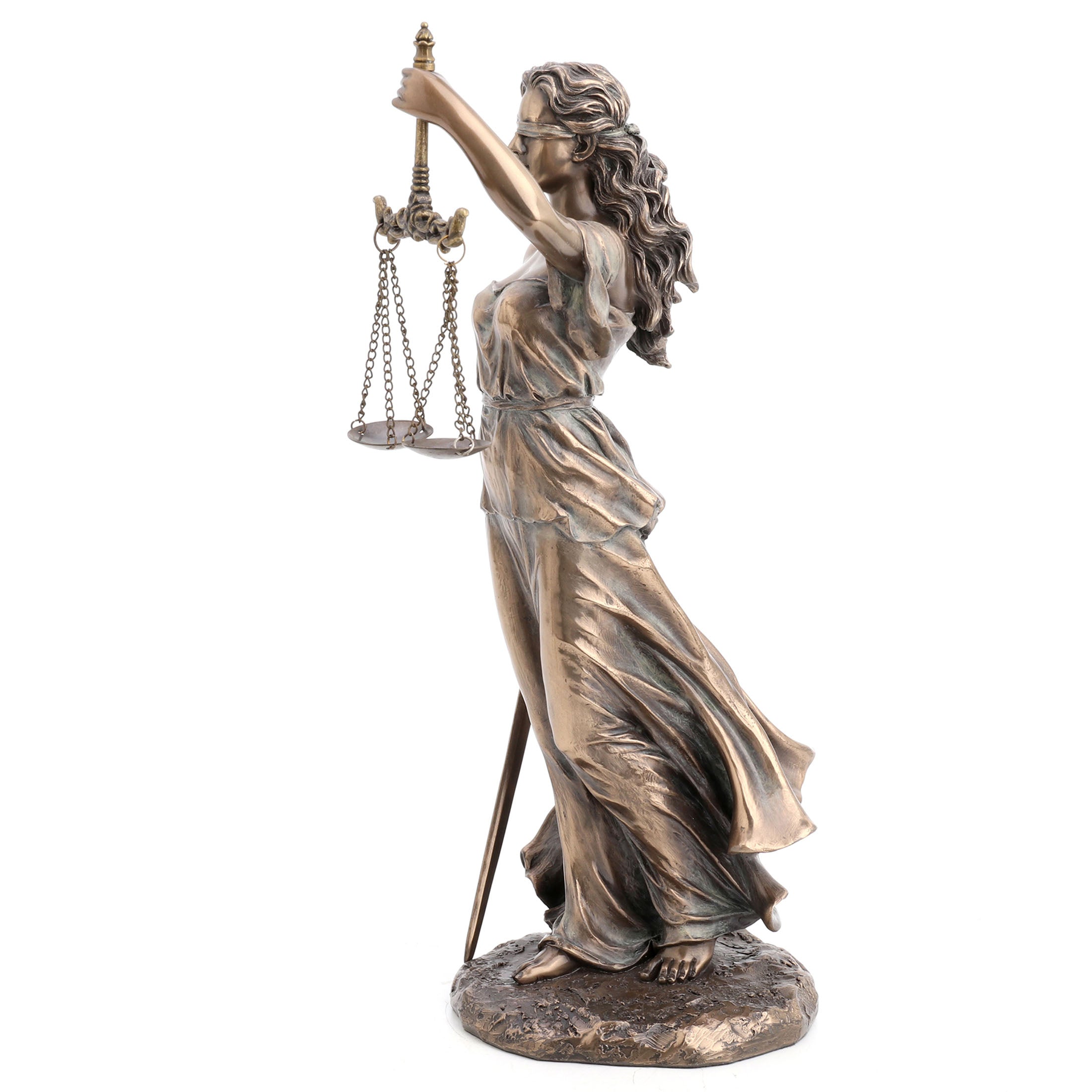 Justice Holding Sword And Scale