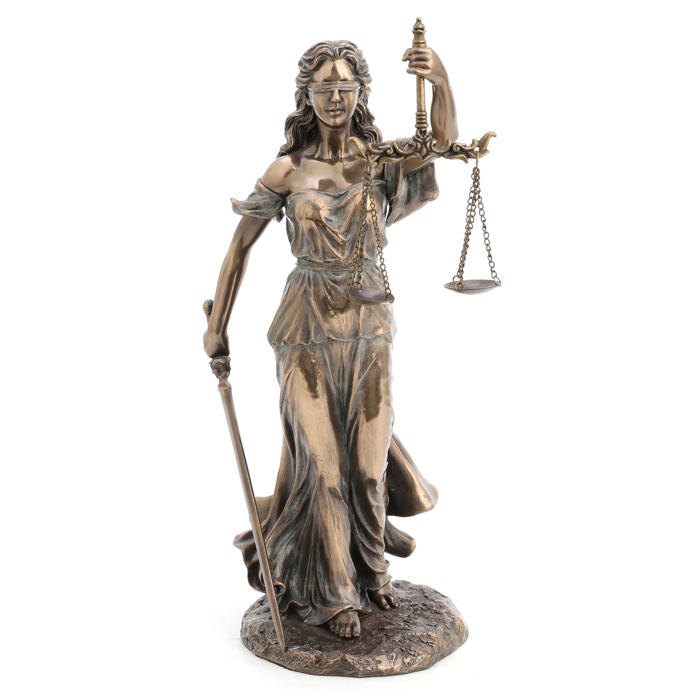 Justice Holding Sword And Scale