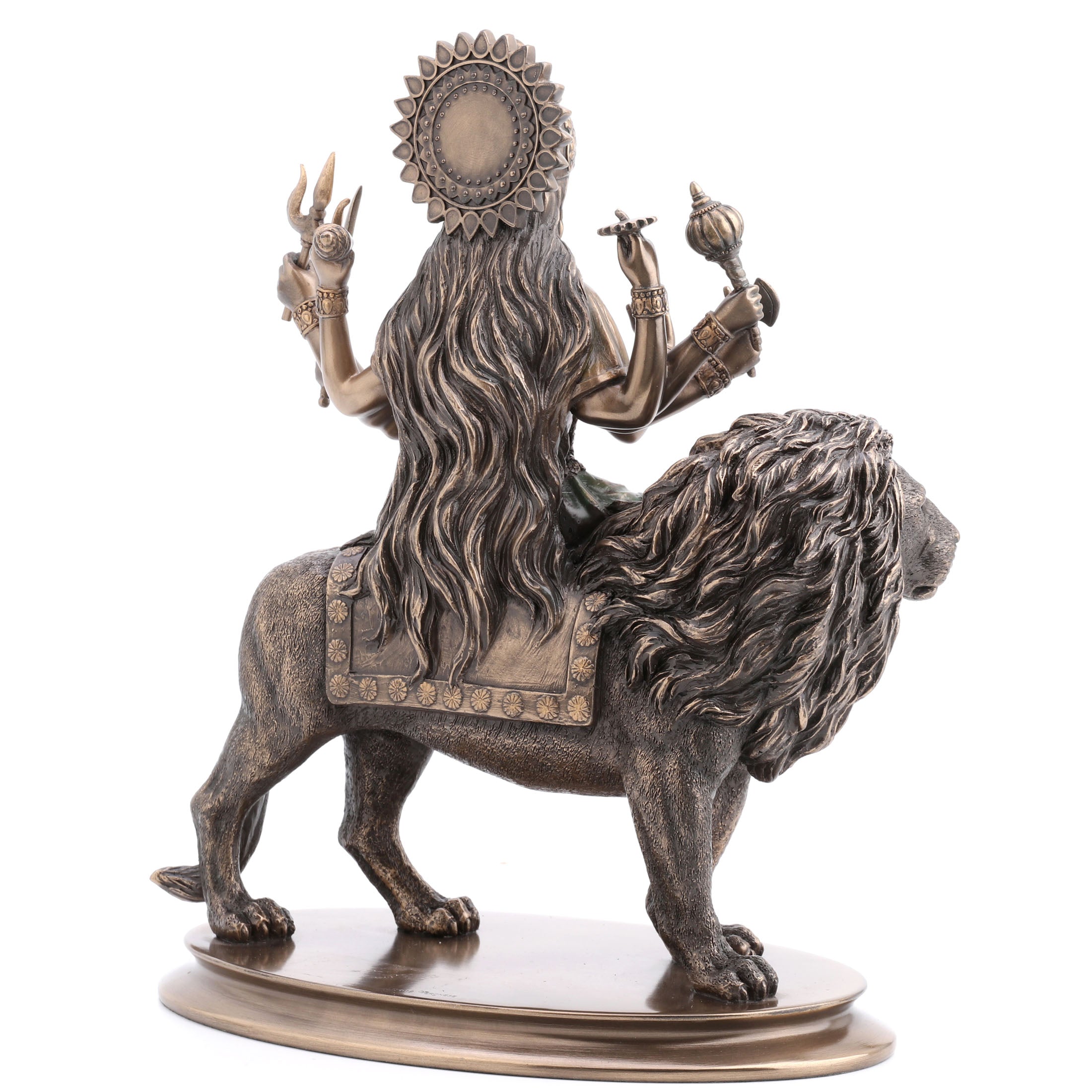 Durga Riding On Lion