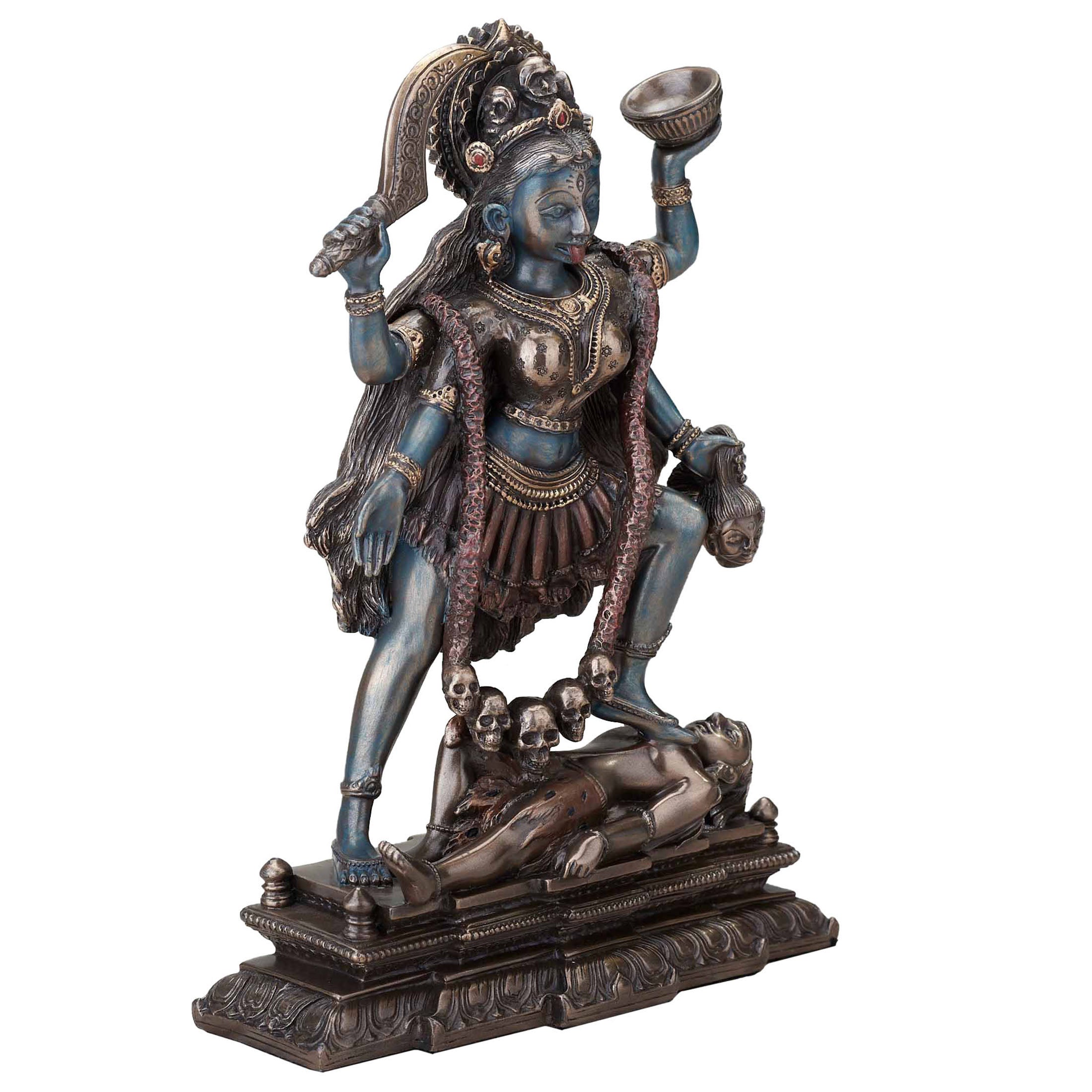Kali Stepping On Shiva'S Chest