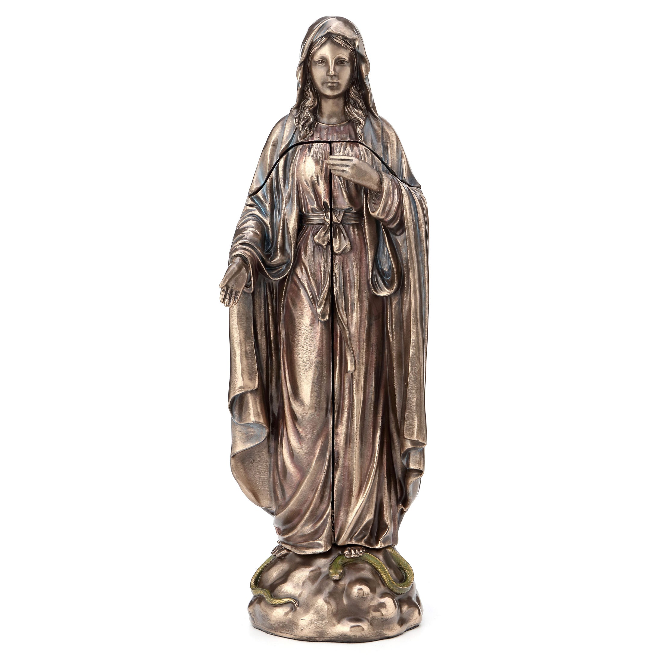 Lady Of Grace Polyptych Sculpture Of Annunciation