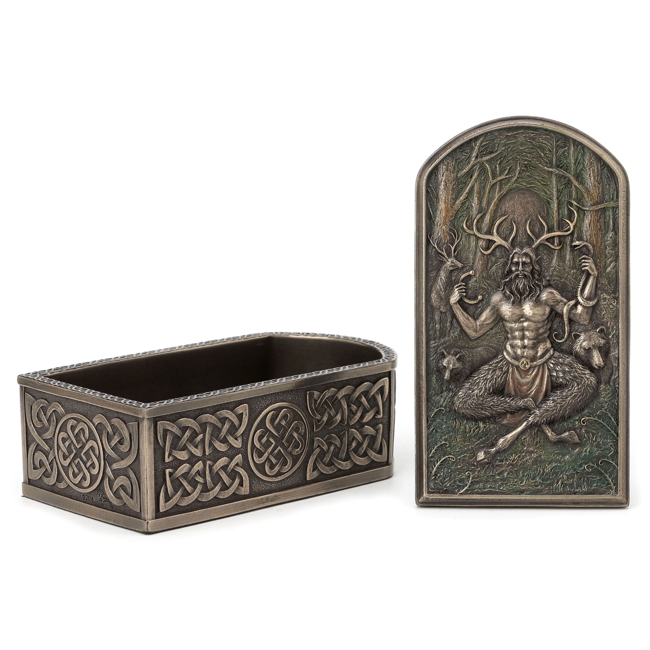 Cernunnos Celtic Pattern Trinket Box