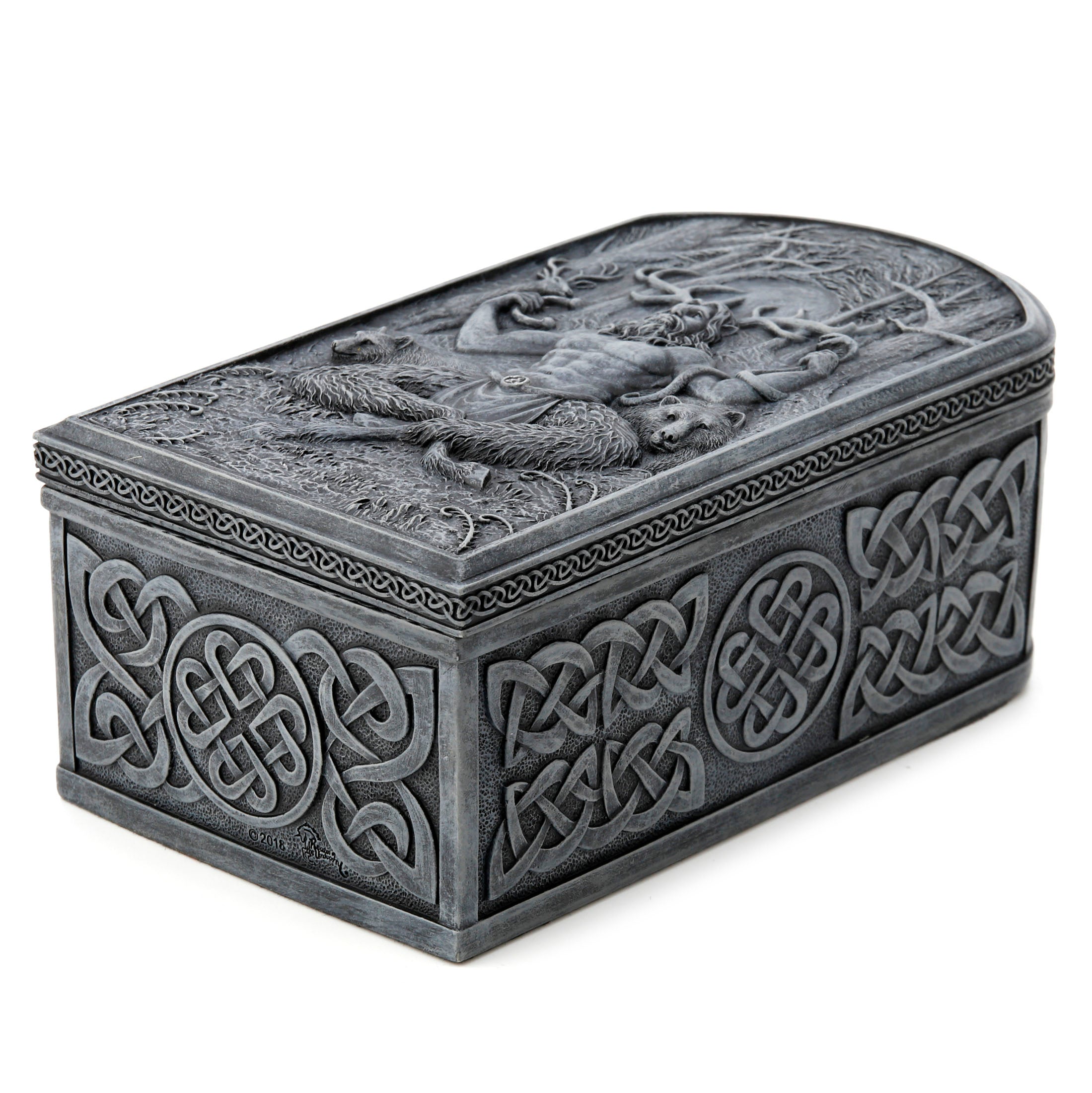 Cernunnos Celtic Pattern Trinket Box
