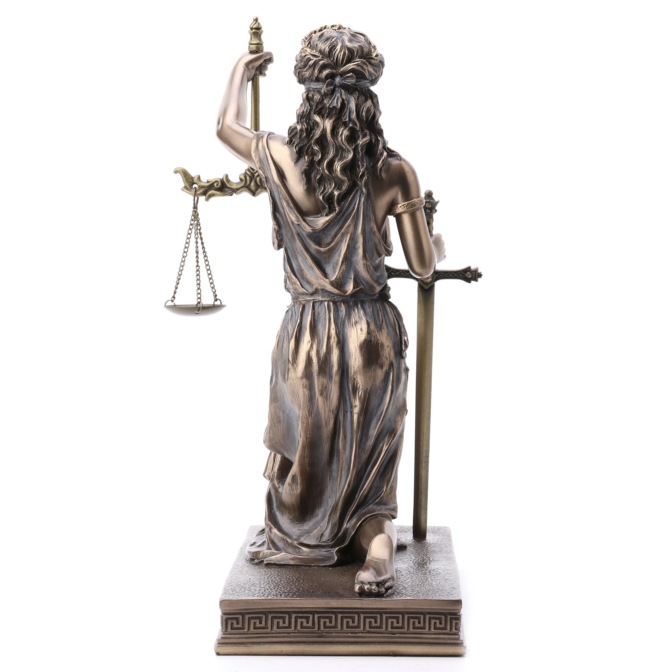 Lady Justice Kneeling Holding Scale And Sword (Letter Opener)